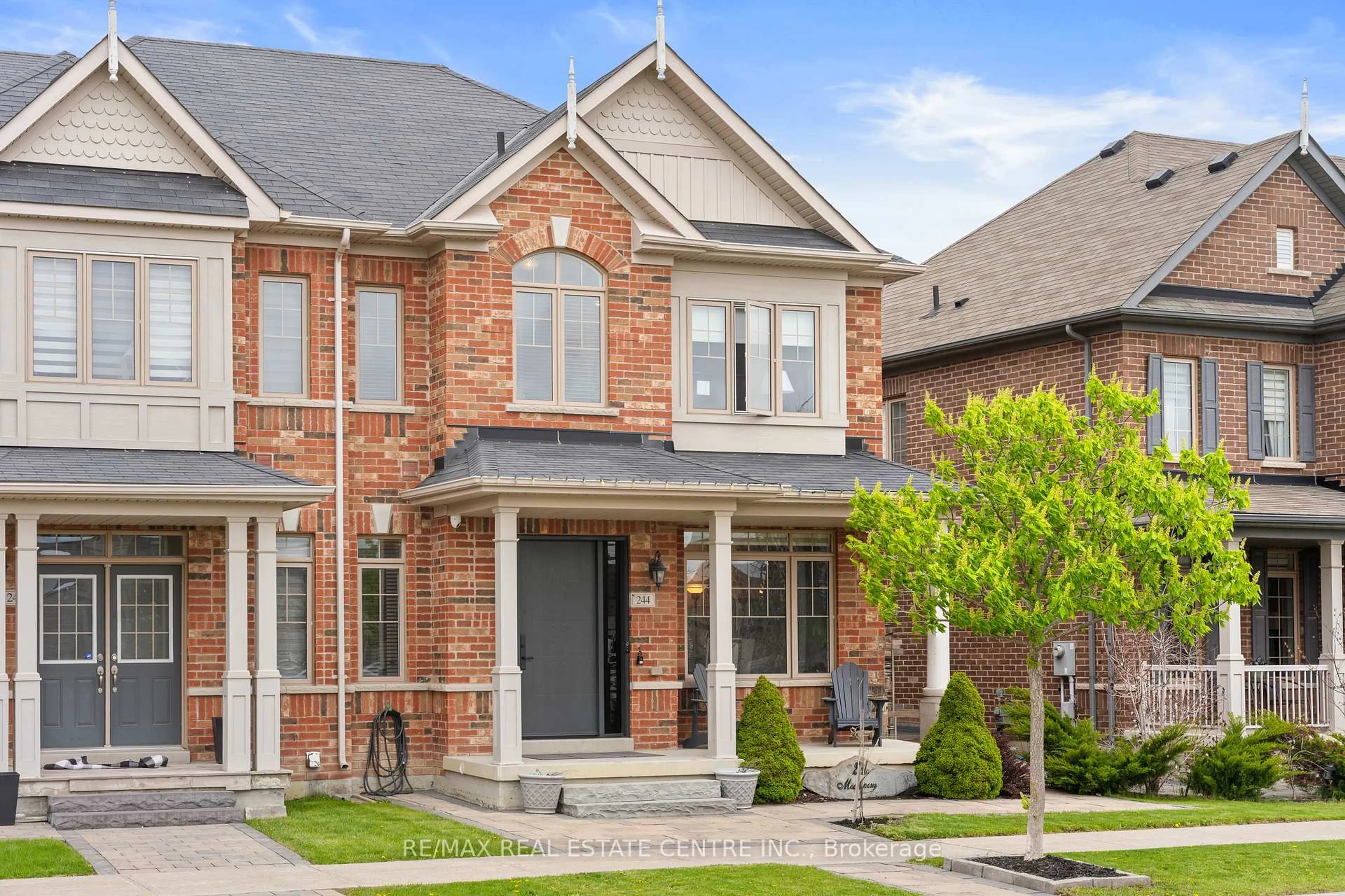 Home with brick exterior material, street for 244 Moody Dr, Vaughan Ontario L4H 3Z6