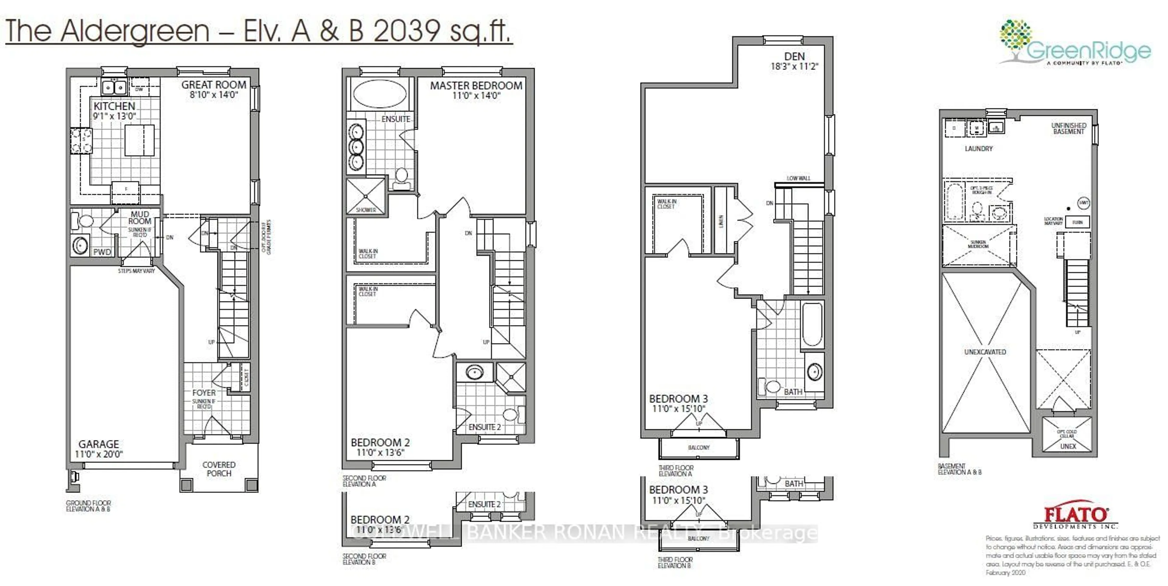 Floor plan for 64 Brethet Hts, New Tecumseth Ontario L0G 1A0
