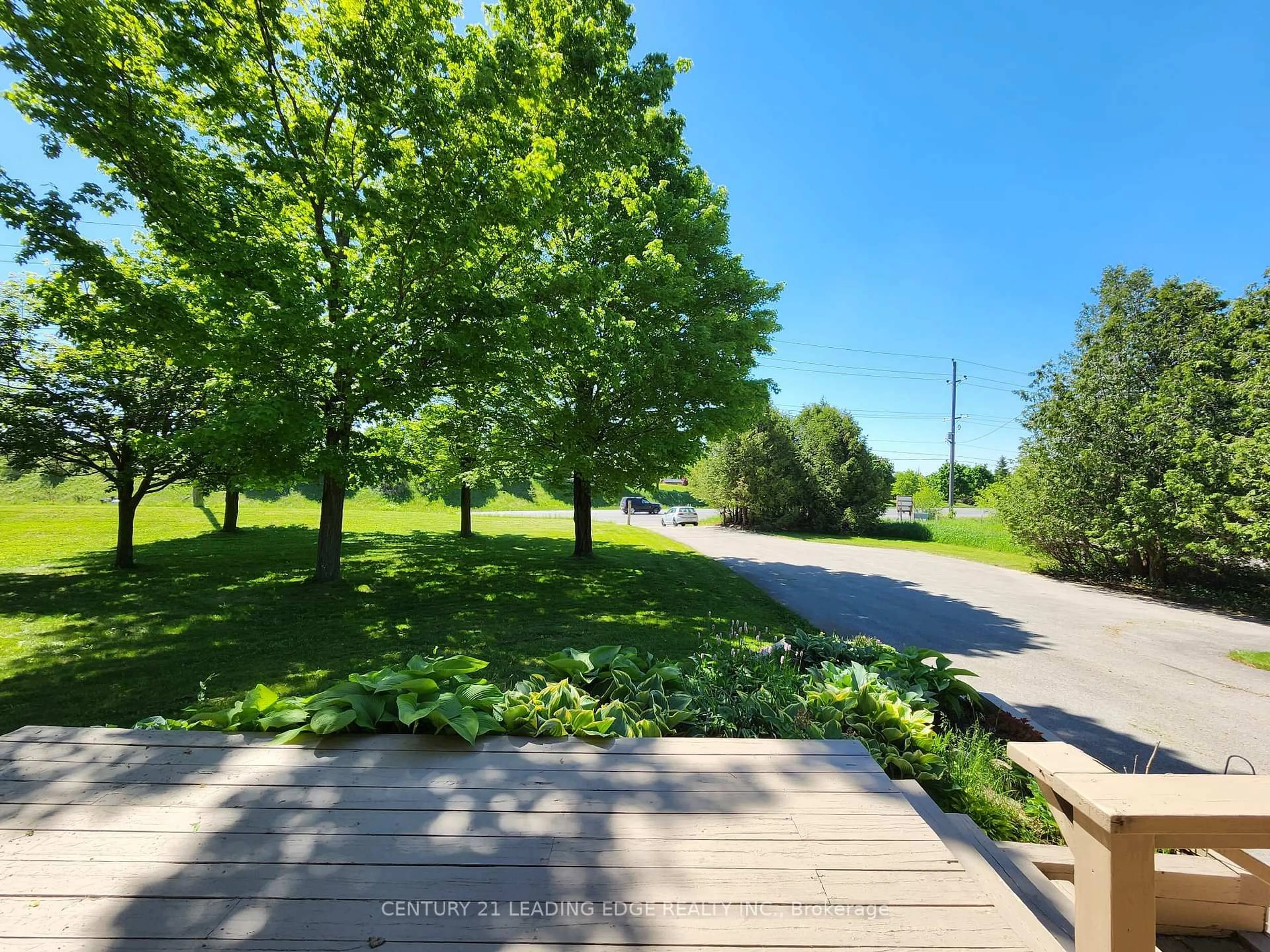 A pic from outside/outdoor area/front of a property/back of a property/a pic from drone, forest/trees view for 254 Hwy 47, Uxbridge Ontario L0C 1A0