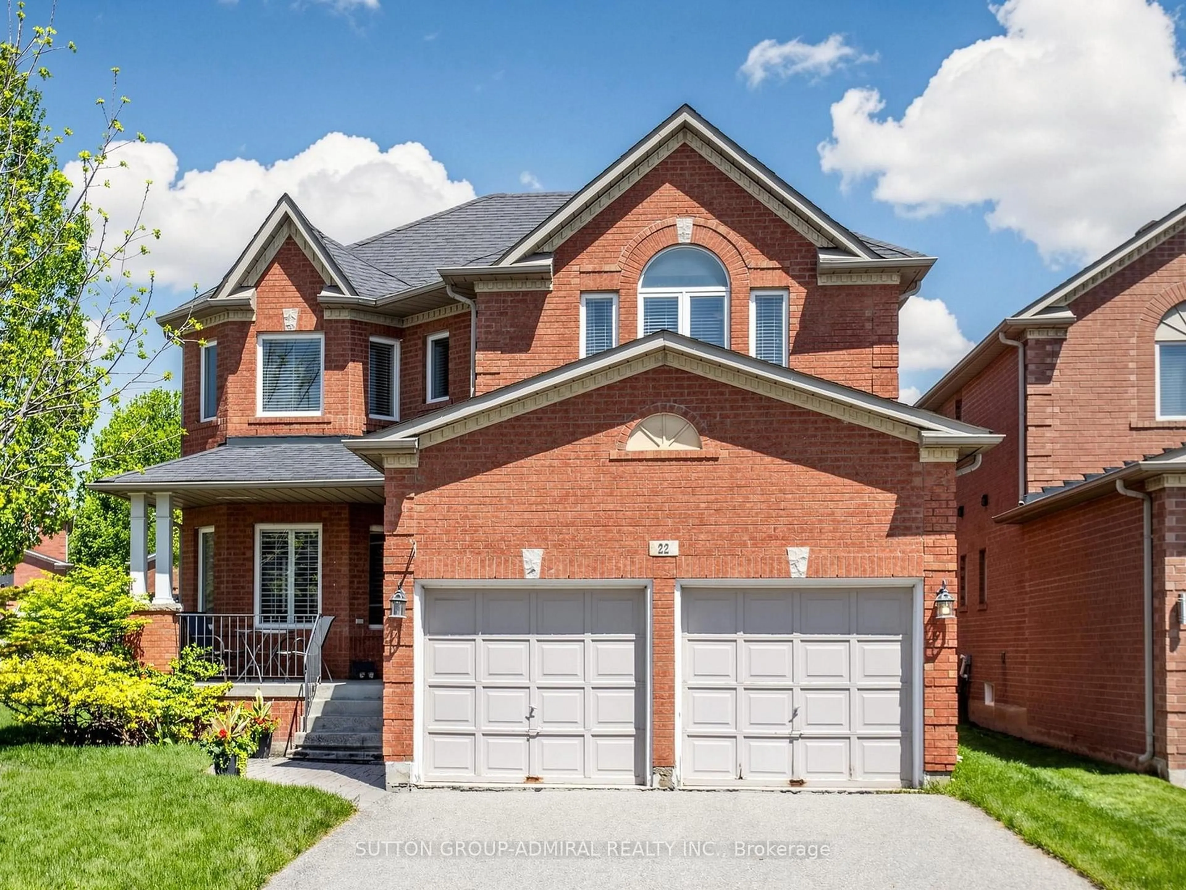 Home with brick exterior material, street for 22 Canyon Hill Ave, Richmond Hill Ontario L4C 0S3