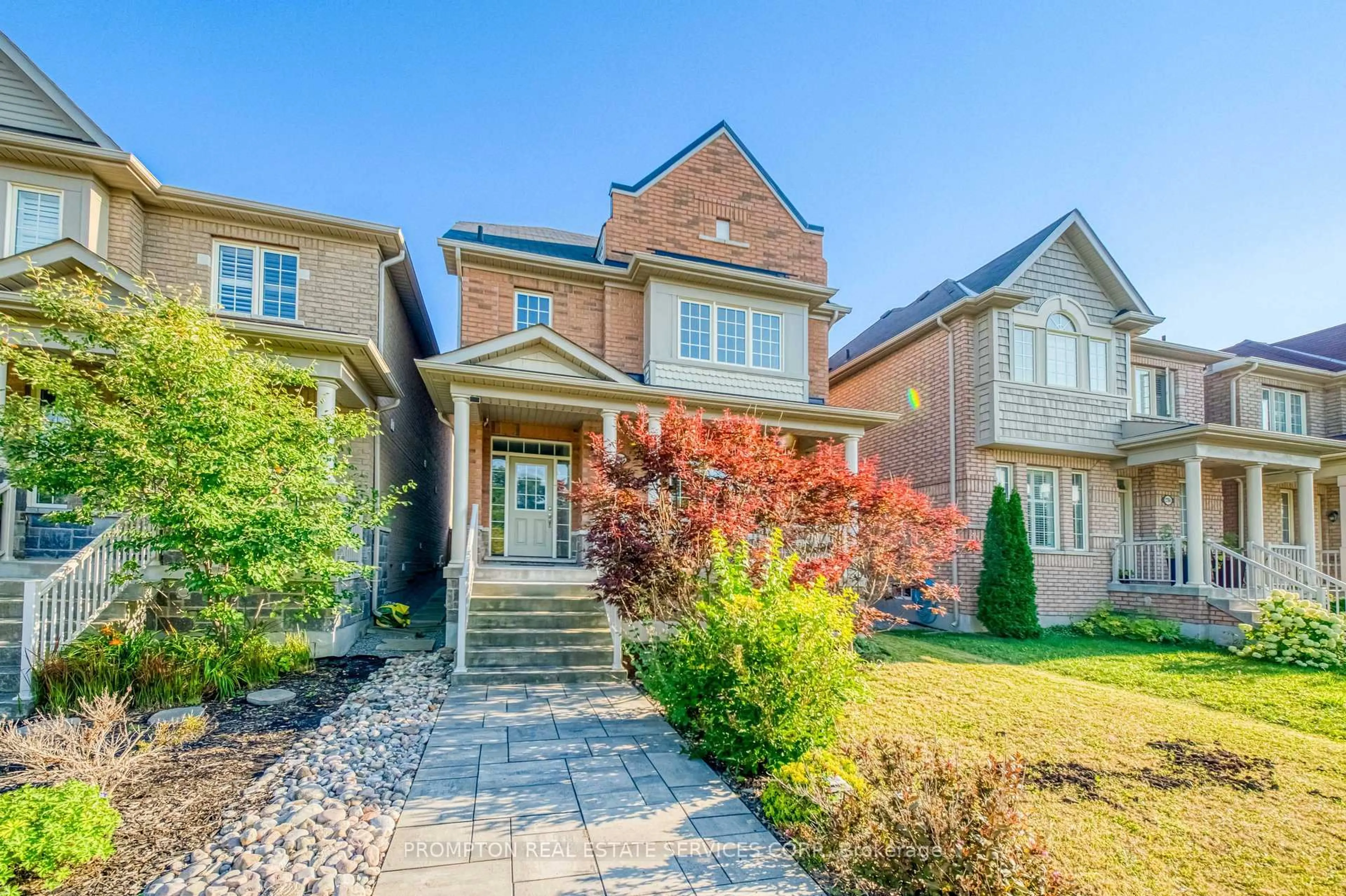 Home with brick exterior material, street for 2762 Donald Cousens Pkwy, Markham Ontario L6B 0X8
