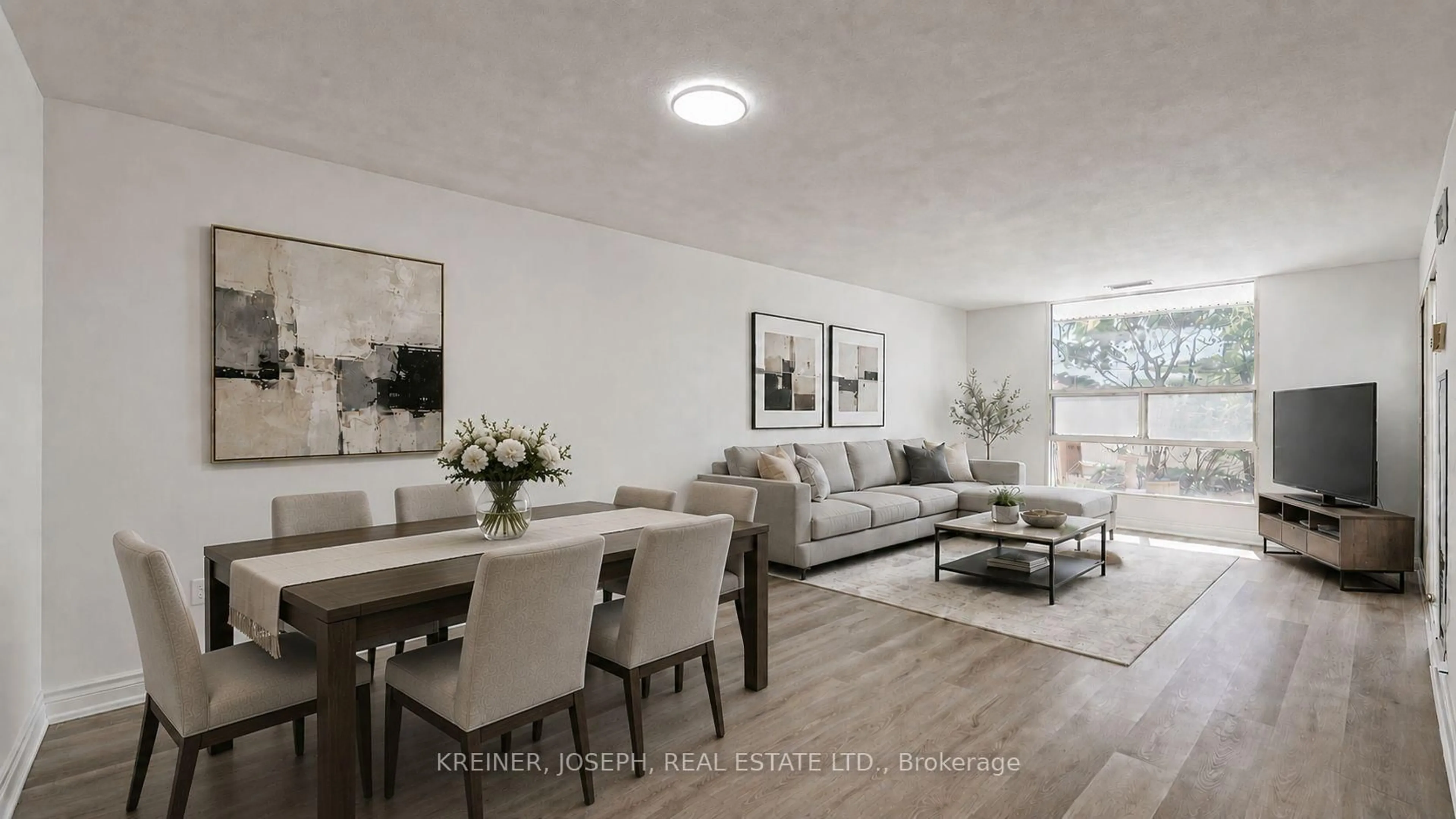 Living room with furniture, unknown for 20 Harding Blvd #114, Richmond Hill Ontario L4C 9S4