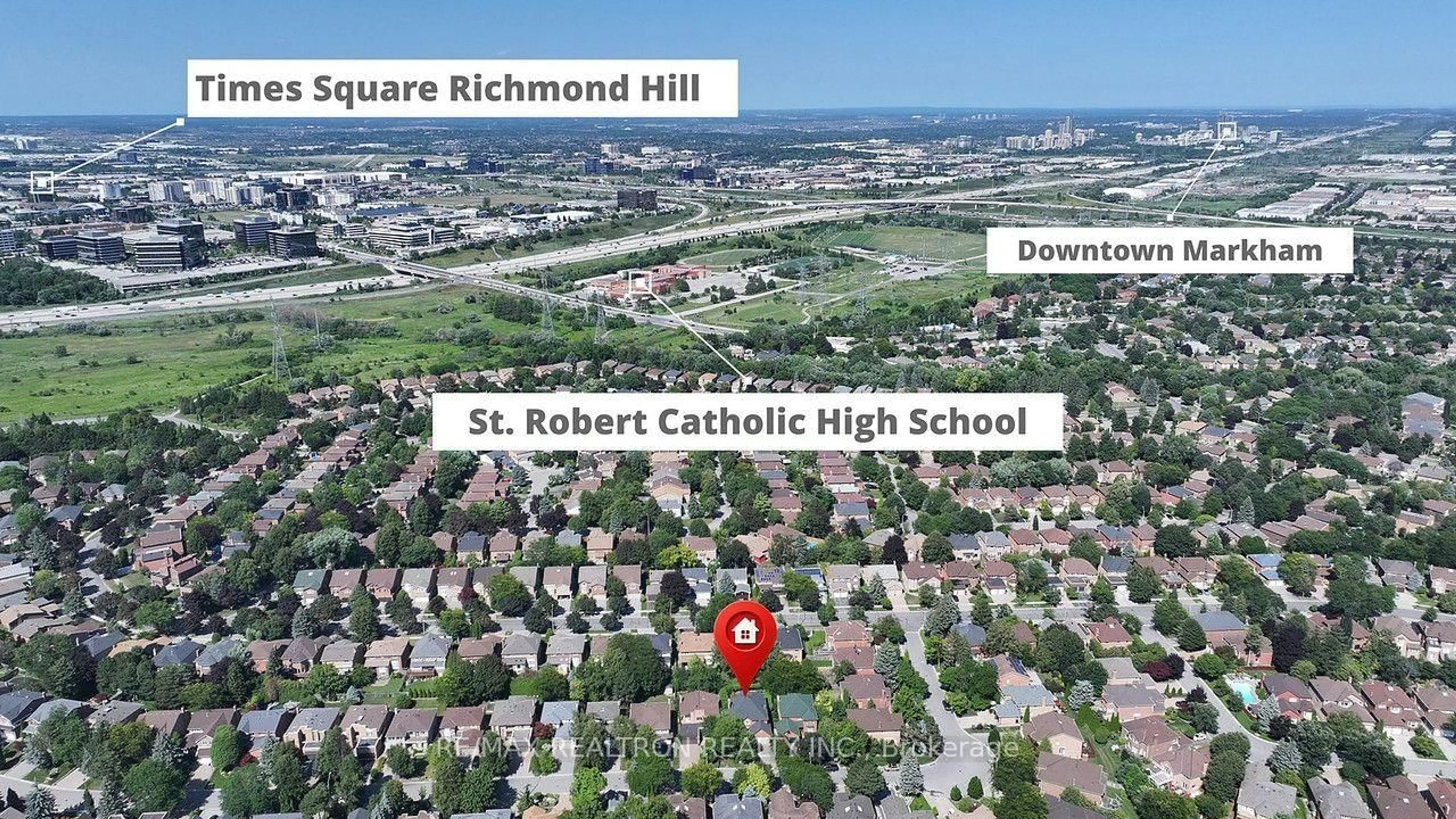 Picture of a map for 19 Prince Edward Blvd, Markham Ontario L3T 7G3