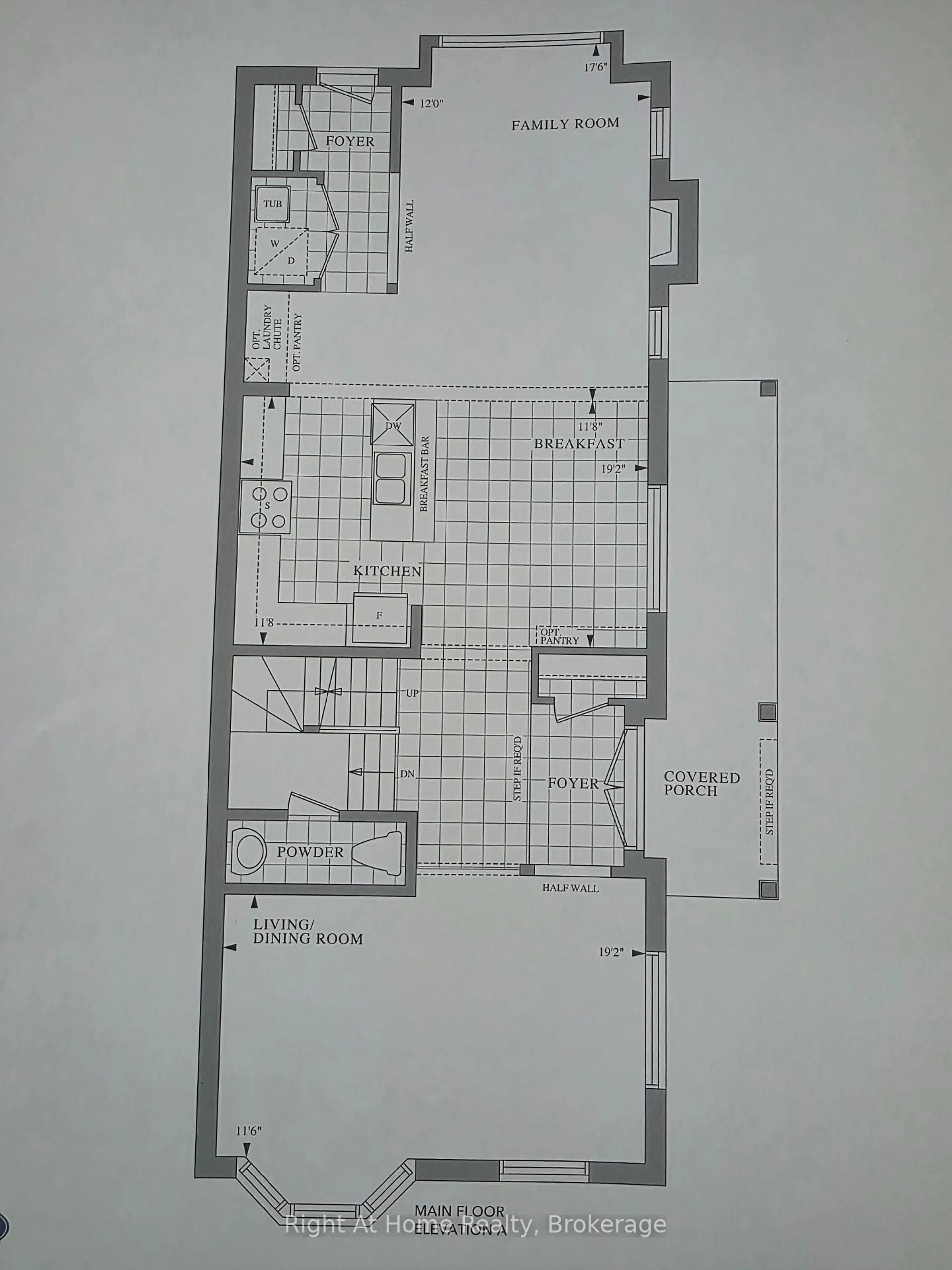 Floor plan for 14 Elphee Lane, Markham Ontario L6B 0Z5