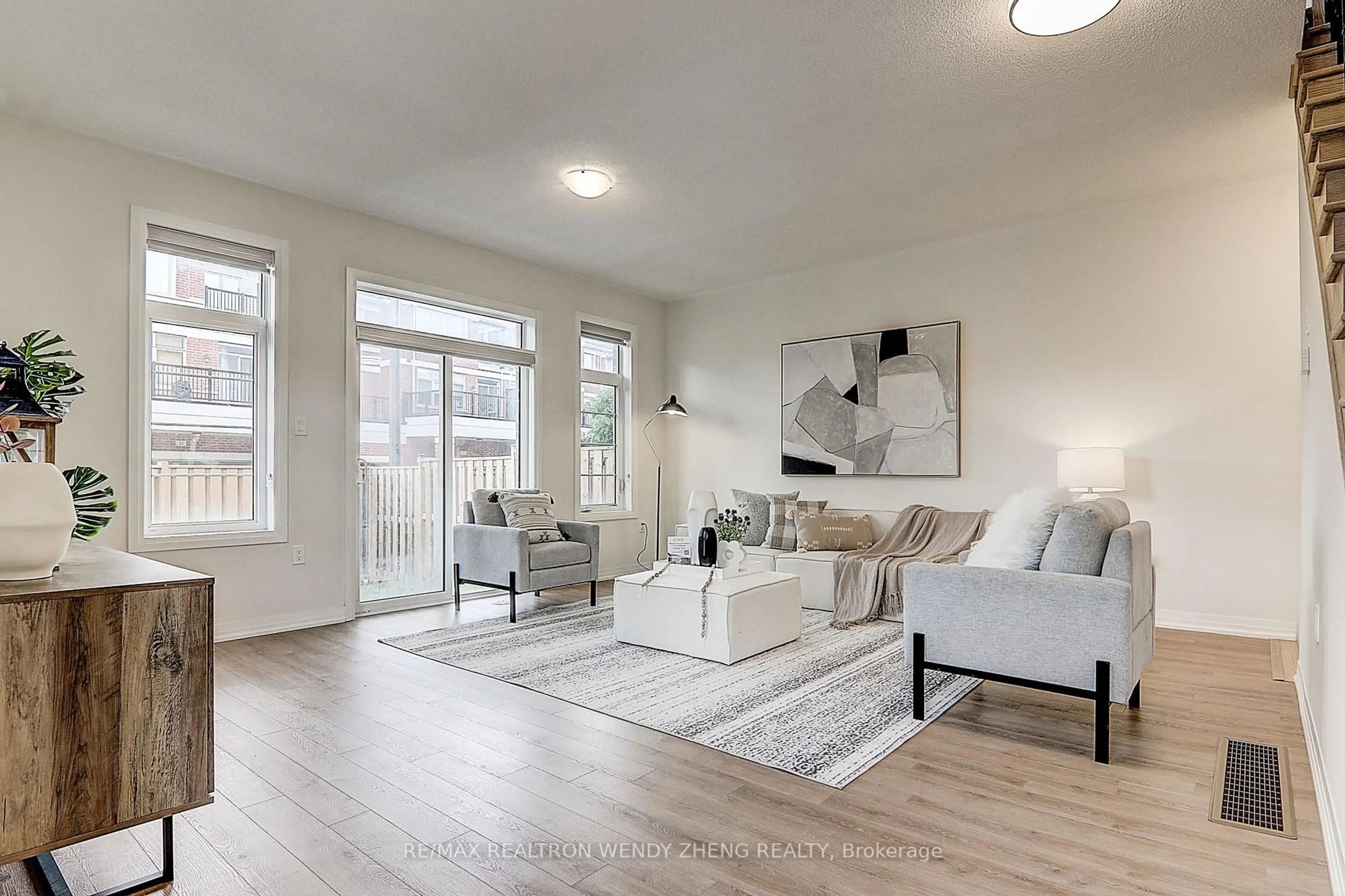 Living room with furniture, unknown for 22 Sissons Way, Markham Ontario L6B 1R2