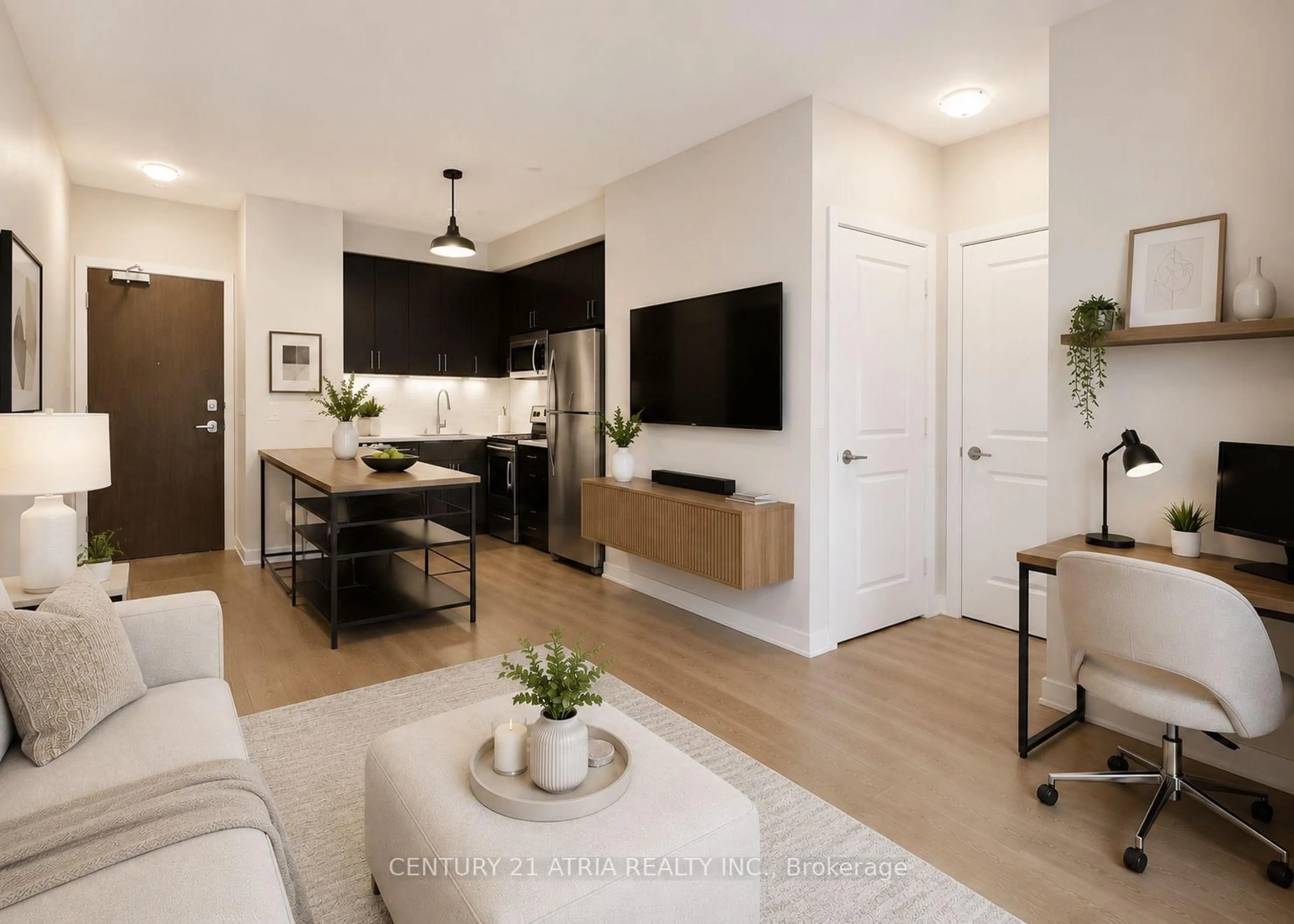 Living room with furniture, unknown for 9560 Markham Rd #705, Markham Ontario L6E 0T9