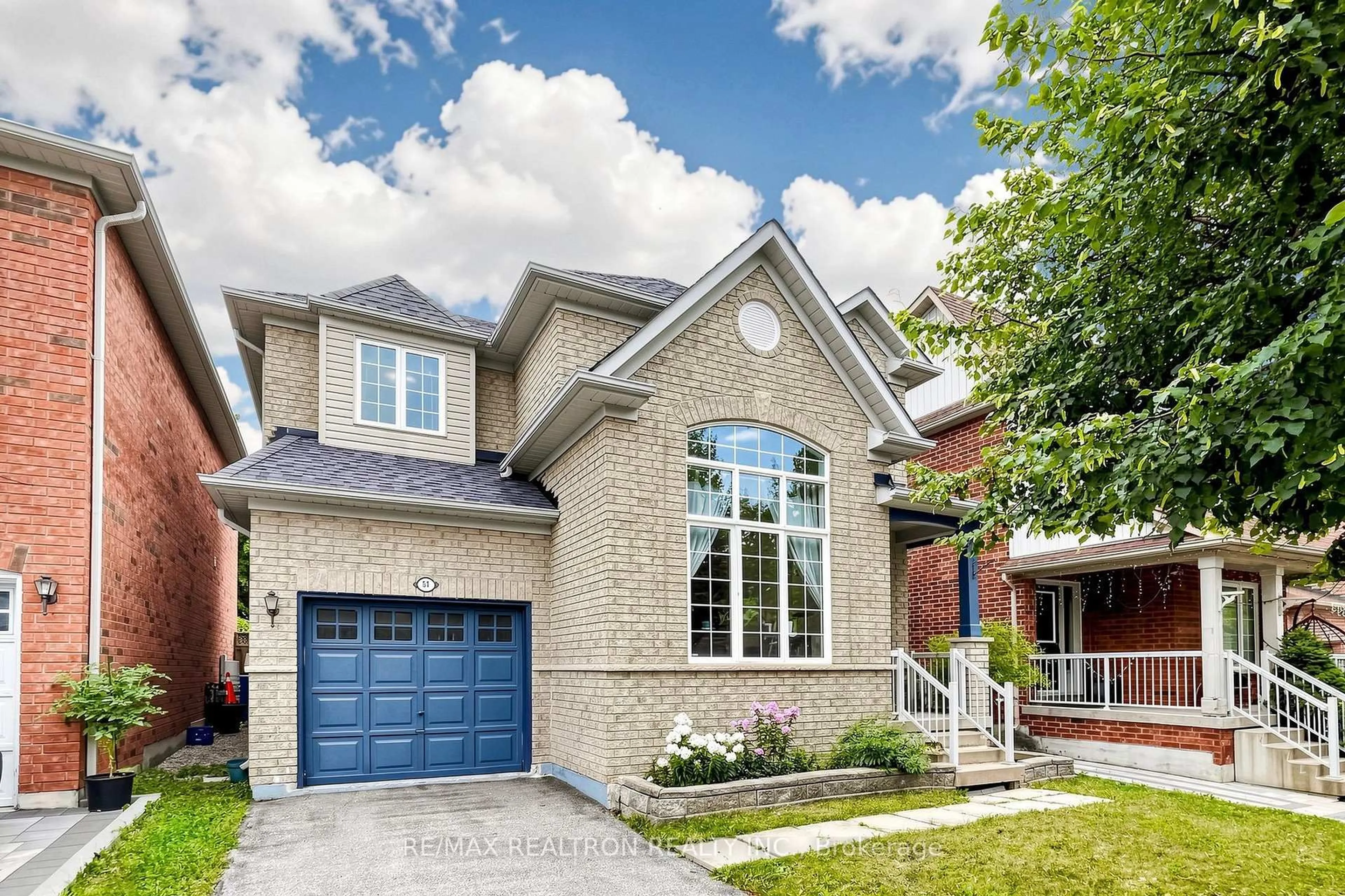 Home with brick exterior material, street for 51 Pinecrest St, Markham Ontario L6E 1C2