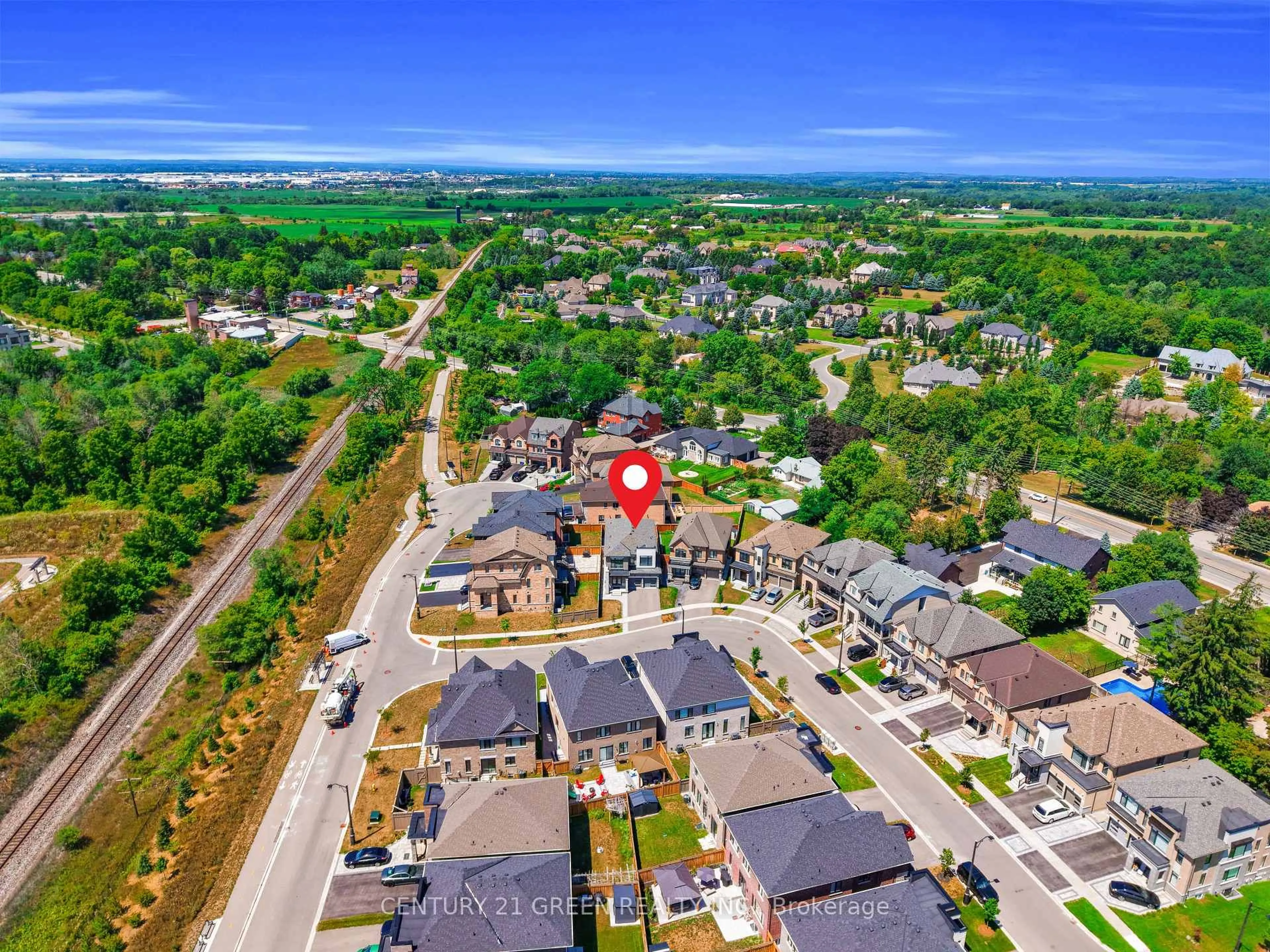 A pic from outside/outdoor area/front of a property/back of a property/a pic from drone, unknown for 64 Coldwell Bay Circ, Vaughan Ontario L4H 5E9