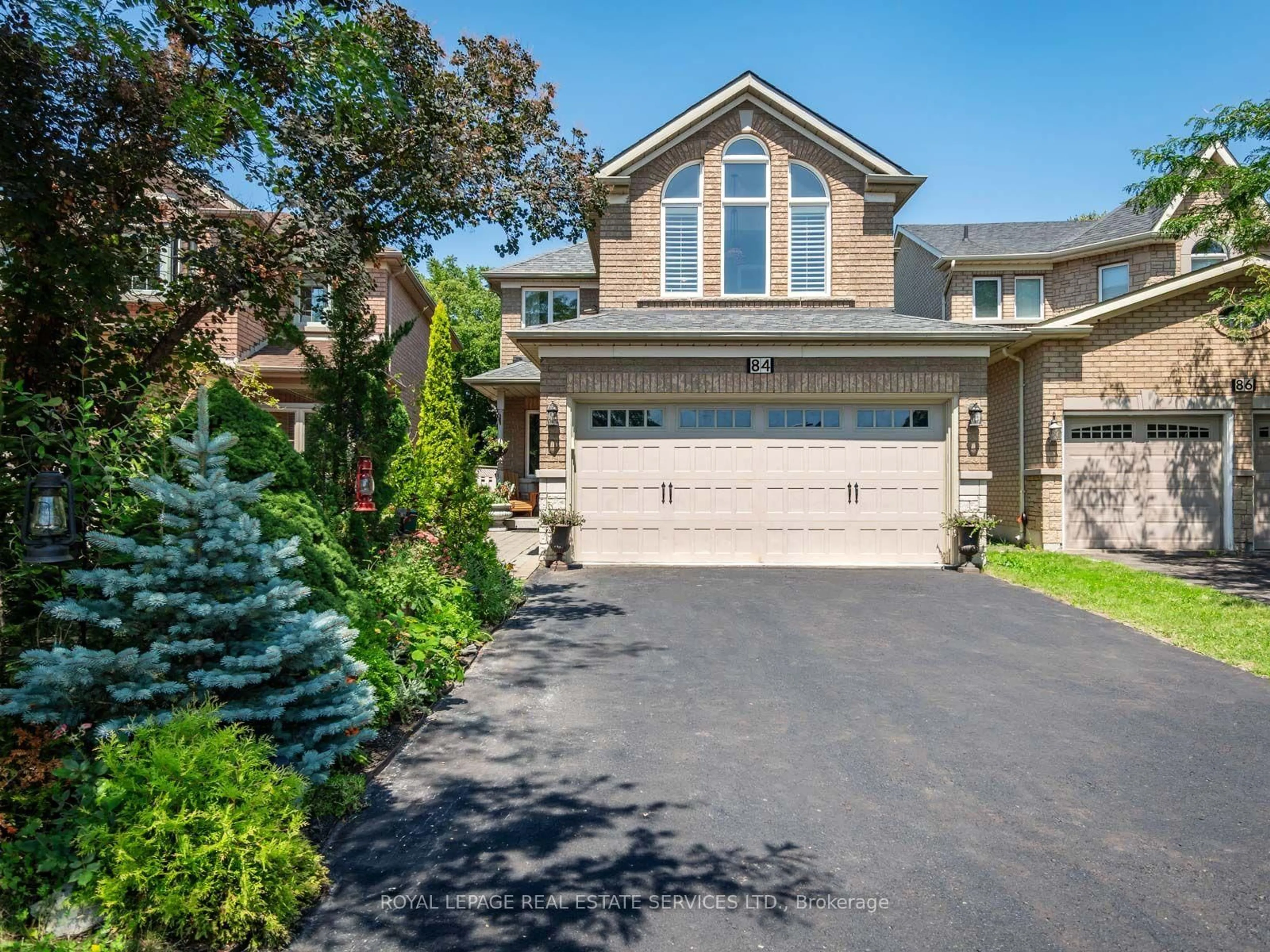 Home with brick exterior material, street for 84 Sandway Cres, Vaughan Ontario L6A 2M3