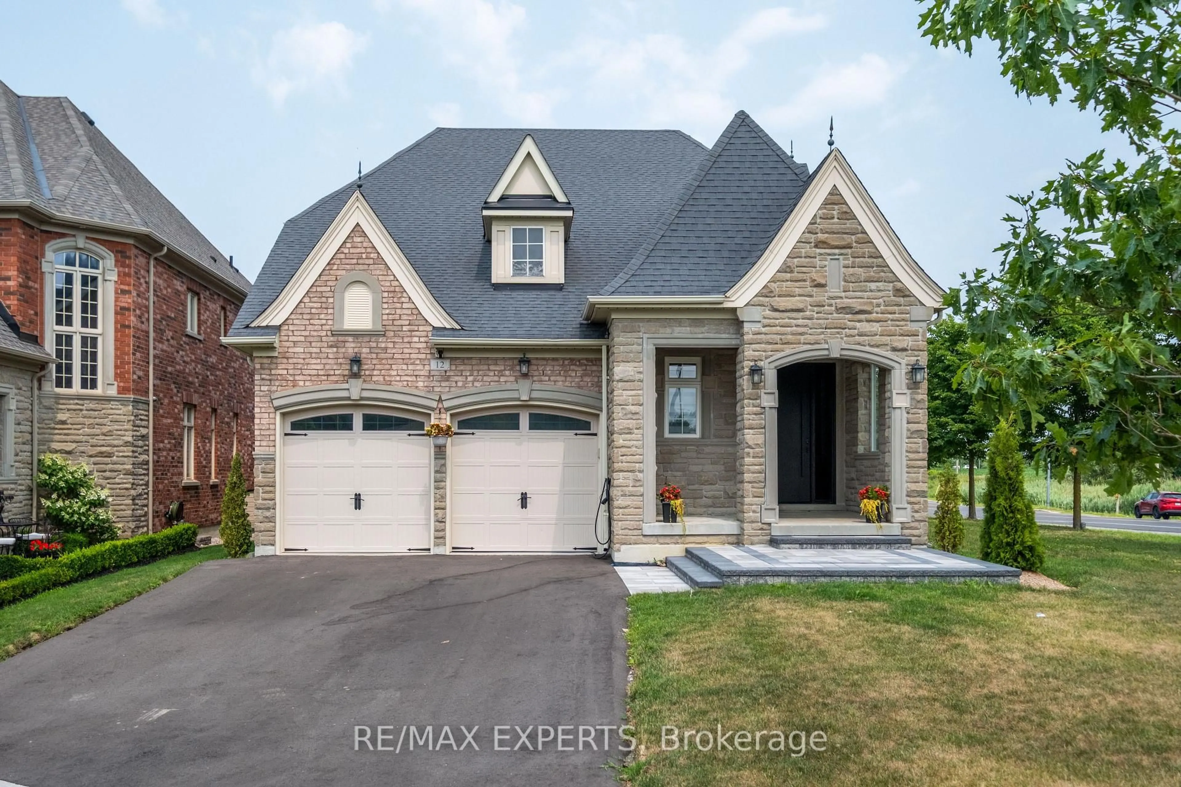 Home with brick exterior material, street for 12 Valley Point Cres, King Ontario L7B 0B7