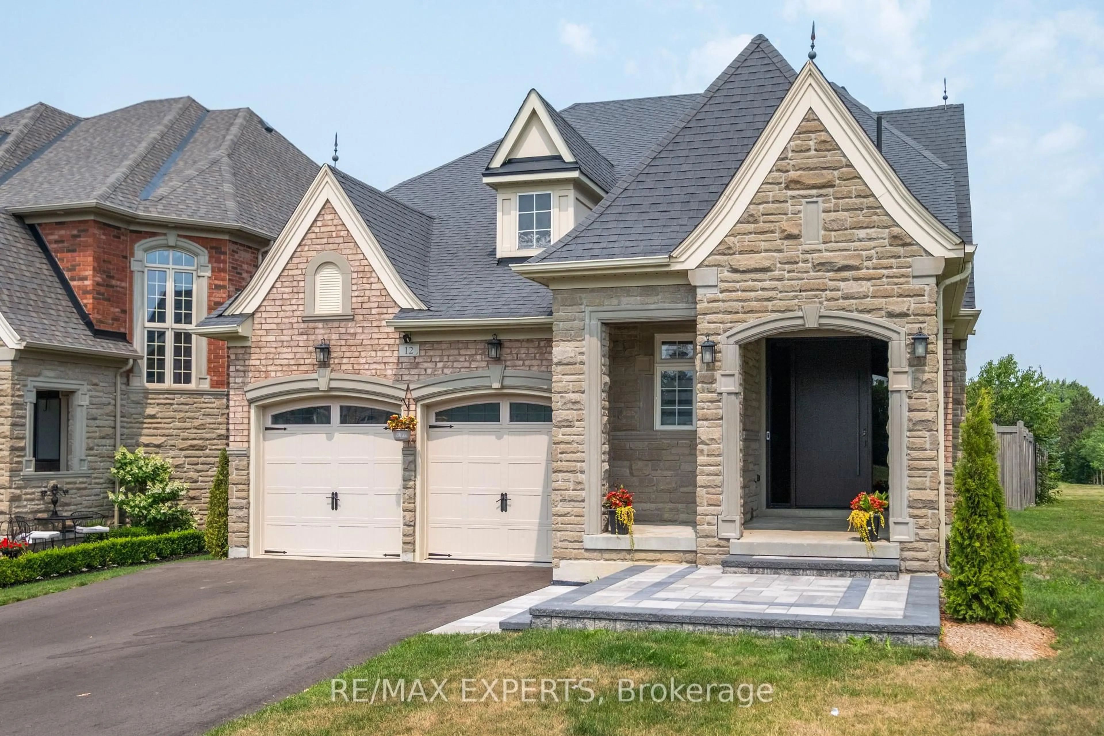 Home with brick exterior material, street for 12 Valley Point Cres, King Ontario L7B 0B7