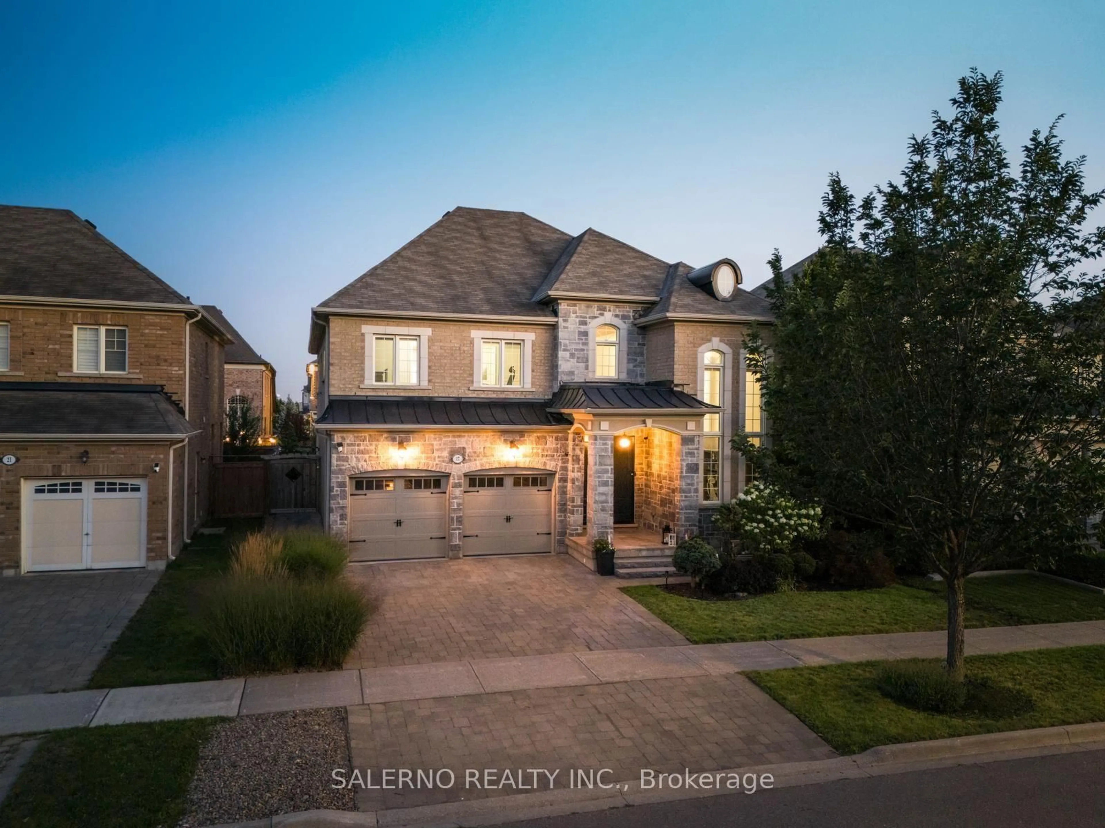 Home with brick exterior material, street for 17 Balderson Dr, Vaughan Ontario L4H 4A7