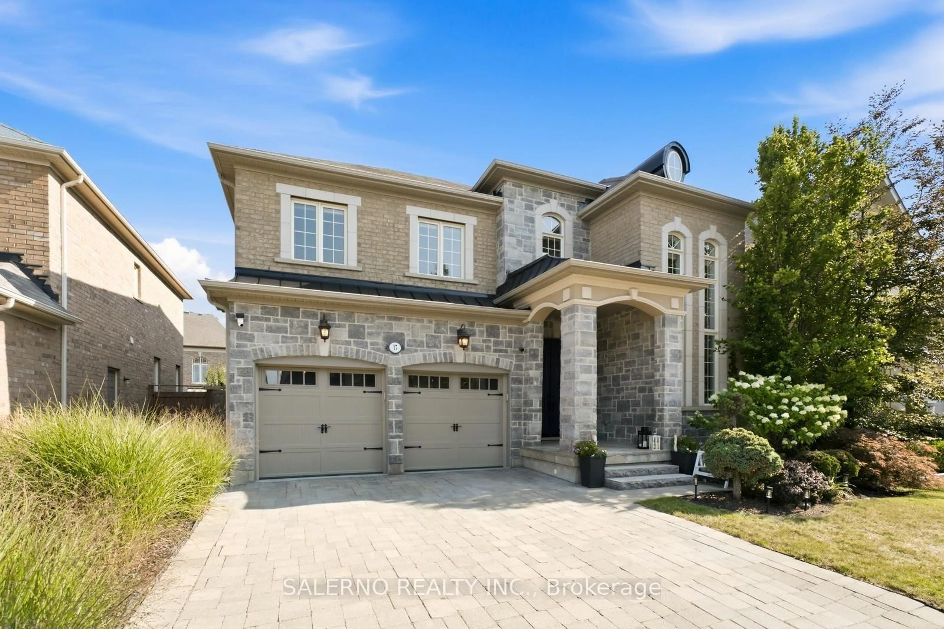 Home with brick exterior material, street for 17 Balderson Dr, Vaughan Ontario L4H 4A7