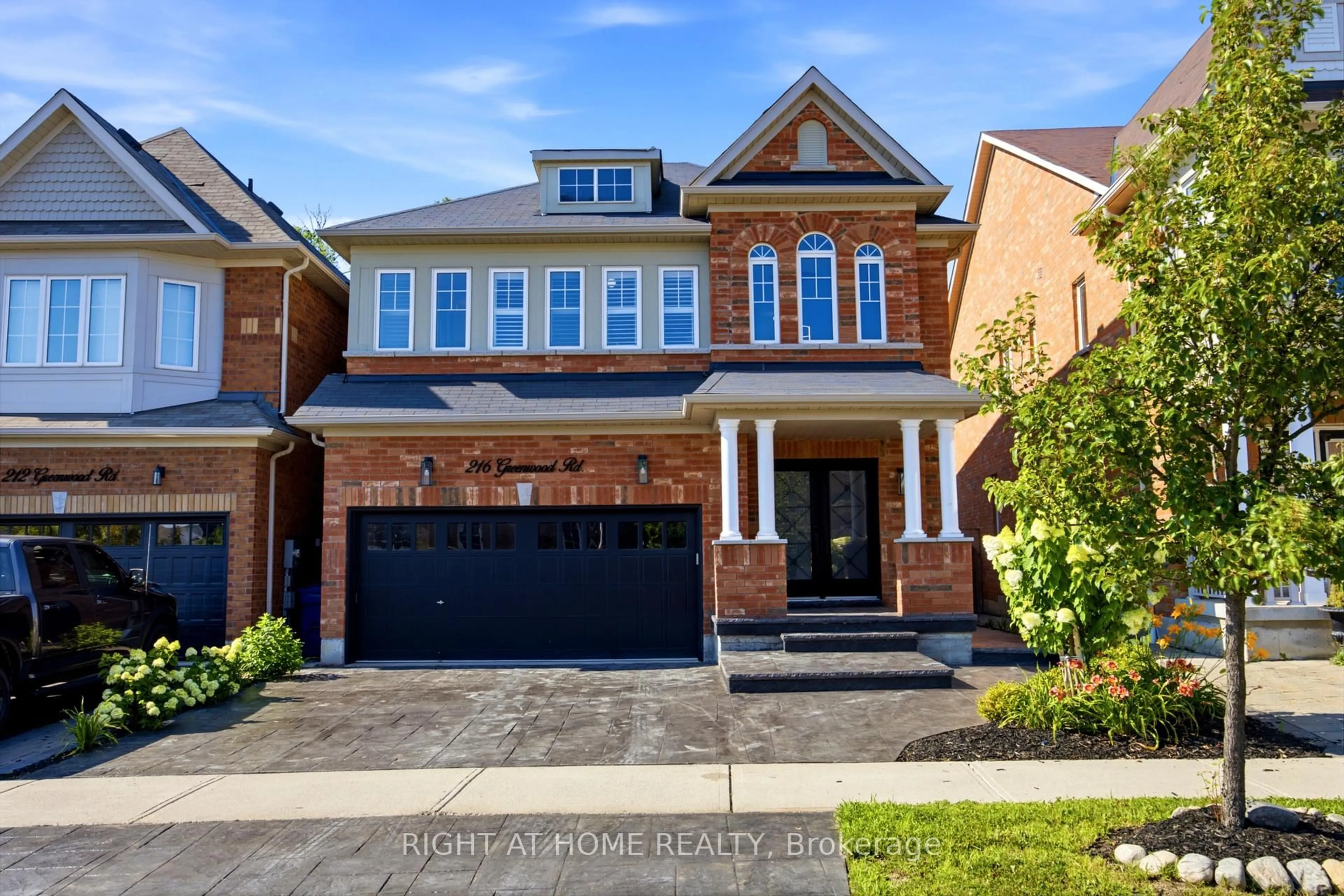 Home with brick exterior material, street for 216 Greenwood Rd, Whitchurch-Stouffville Ontario L4A 4N8