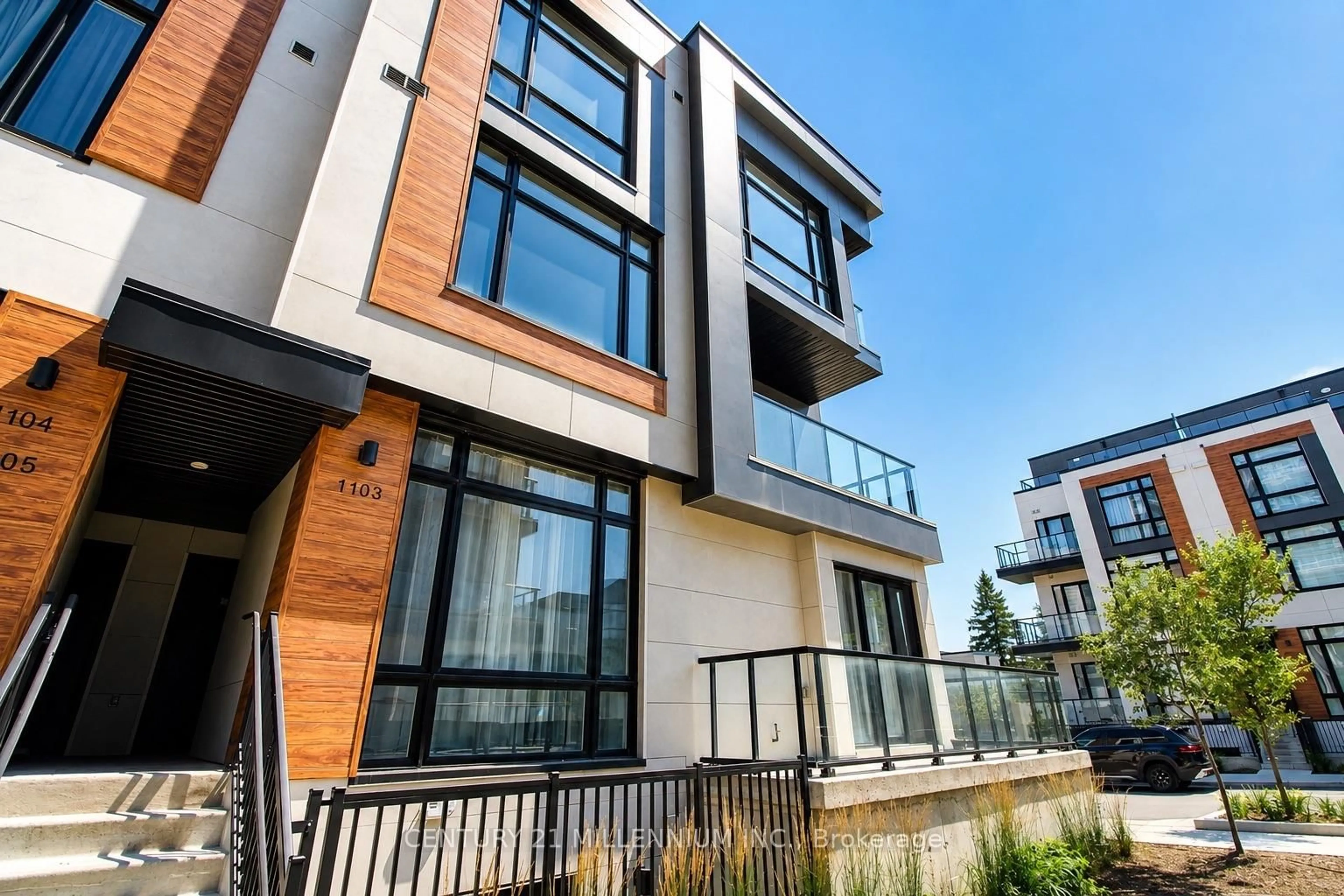 Home with brick exterior material, street for 12 David Eyer Rd #1103, Richmond Hill Ontario L4S 0N3