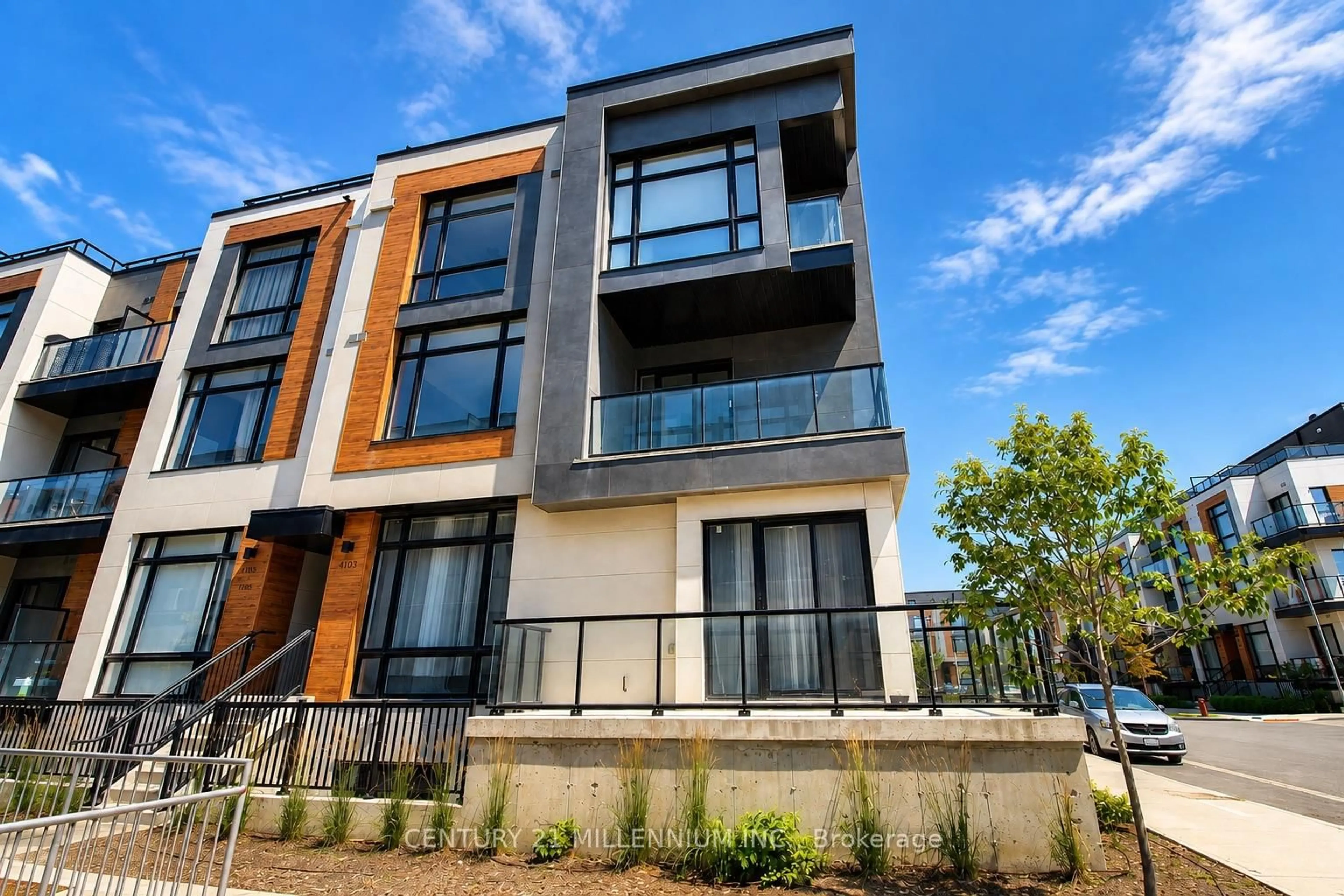 Home with brick exterior material, street for 12 David Eyer Rd #1103, Richmond Hill Ontario L4S 0N3