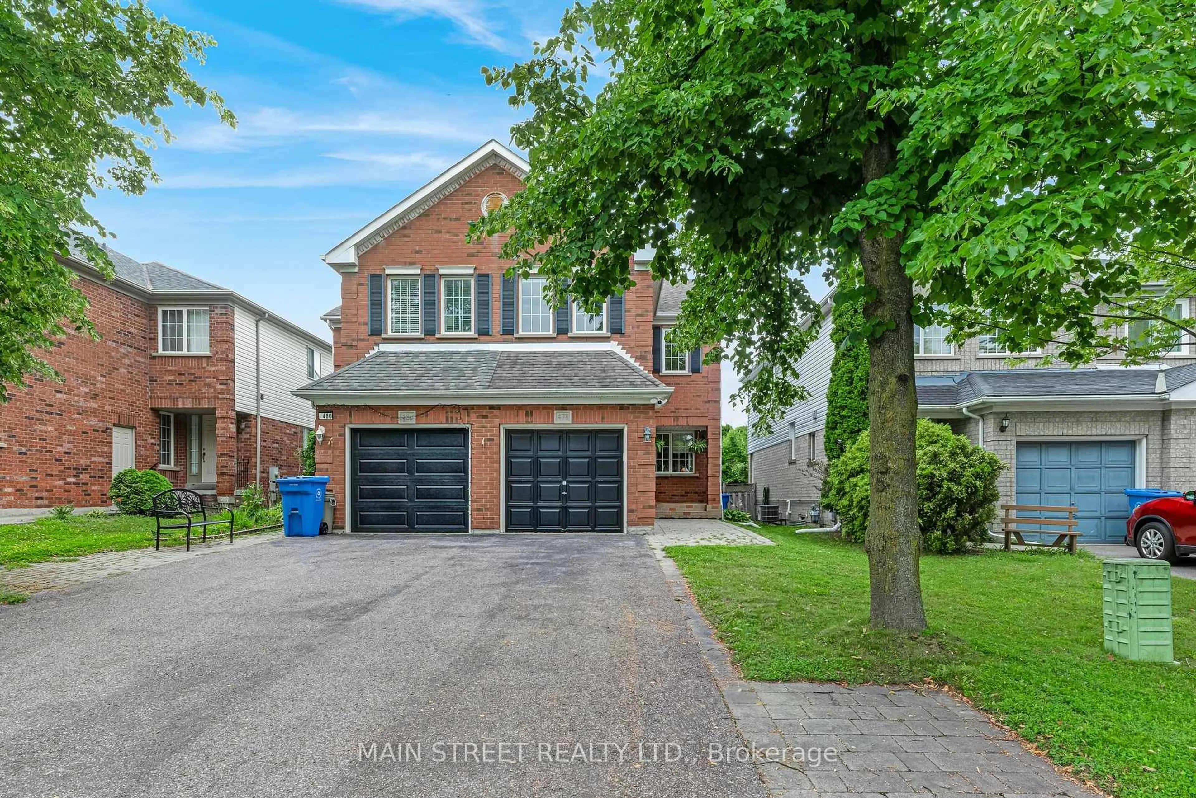 Home with brick exterior material, street for 478 Heddle Cres, Newmarket Ontario L3X 2J3