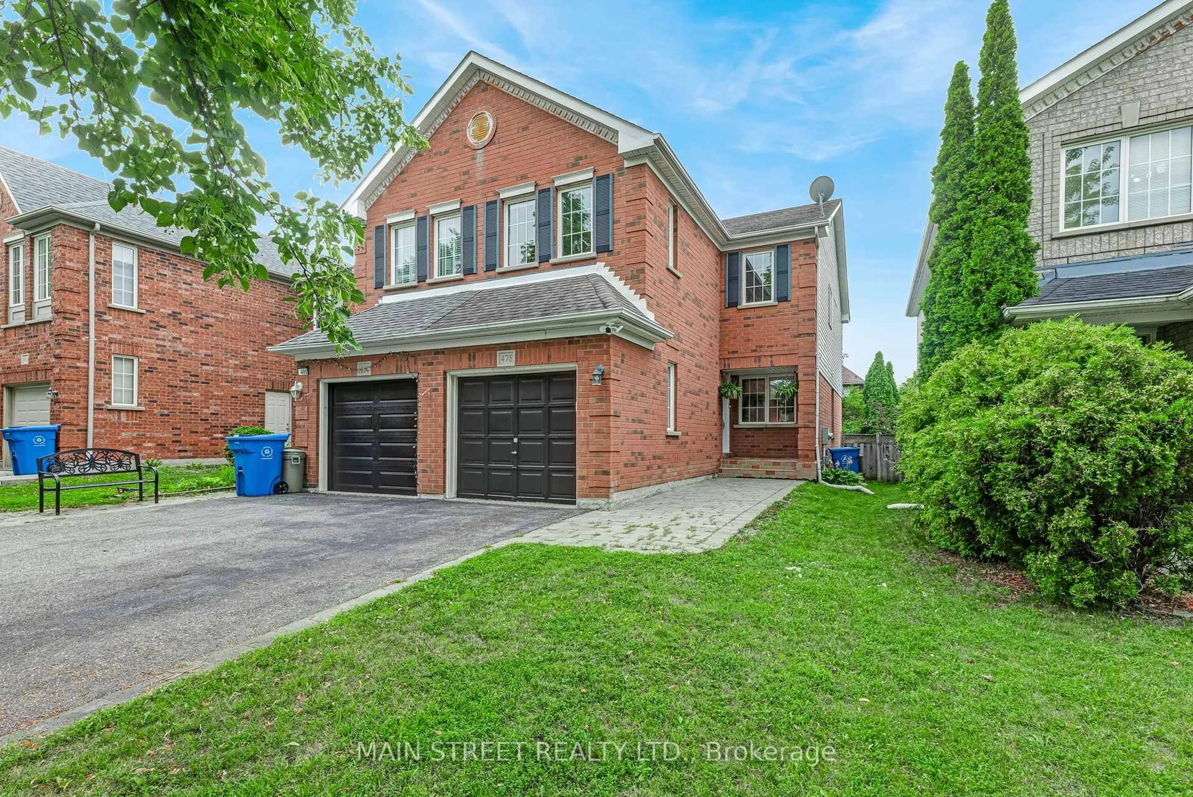 Home with brick exterior material, street for 478 Heddle Cres, Newmarket Ontario L3X 2J3