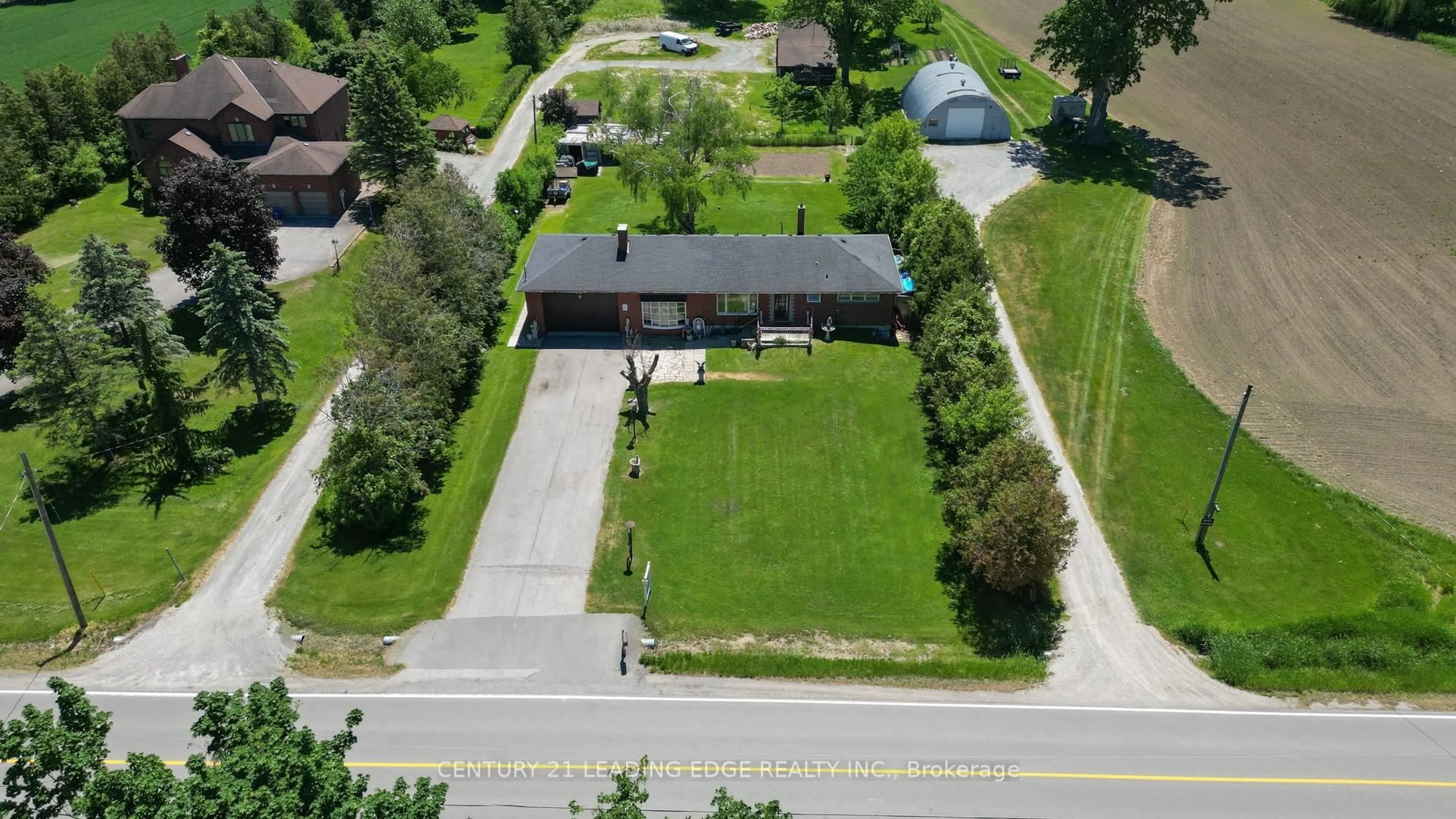A pic from outside/outdoor area/front of a property/back of a property/a pic from drone, street for 4239 19th Ave, Markham Ontario L6C 1M2