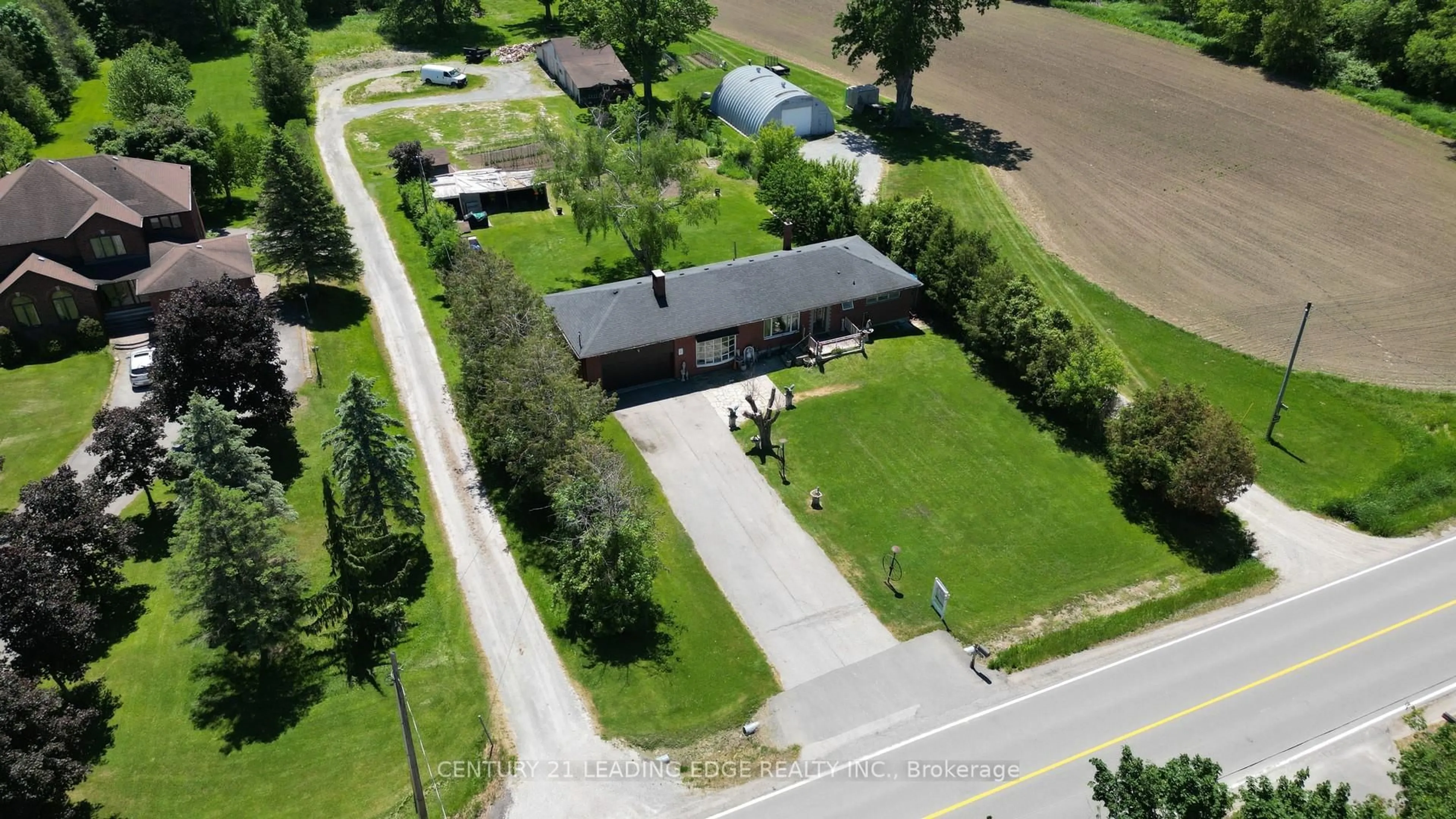 A pic from outside/outdoor area/front of a property/back of a property/a pic from drone, street for 4239 19th Ave, Markham Ontario L6C 1M2