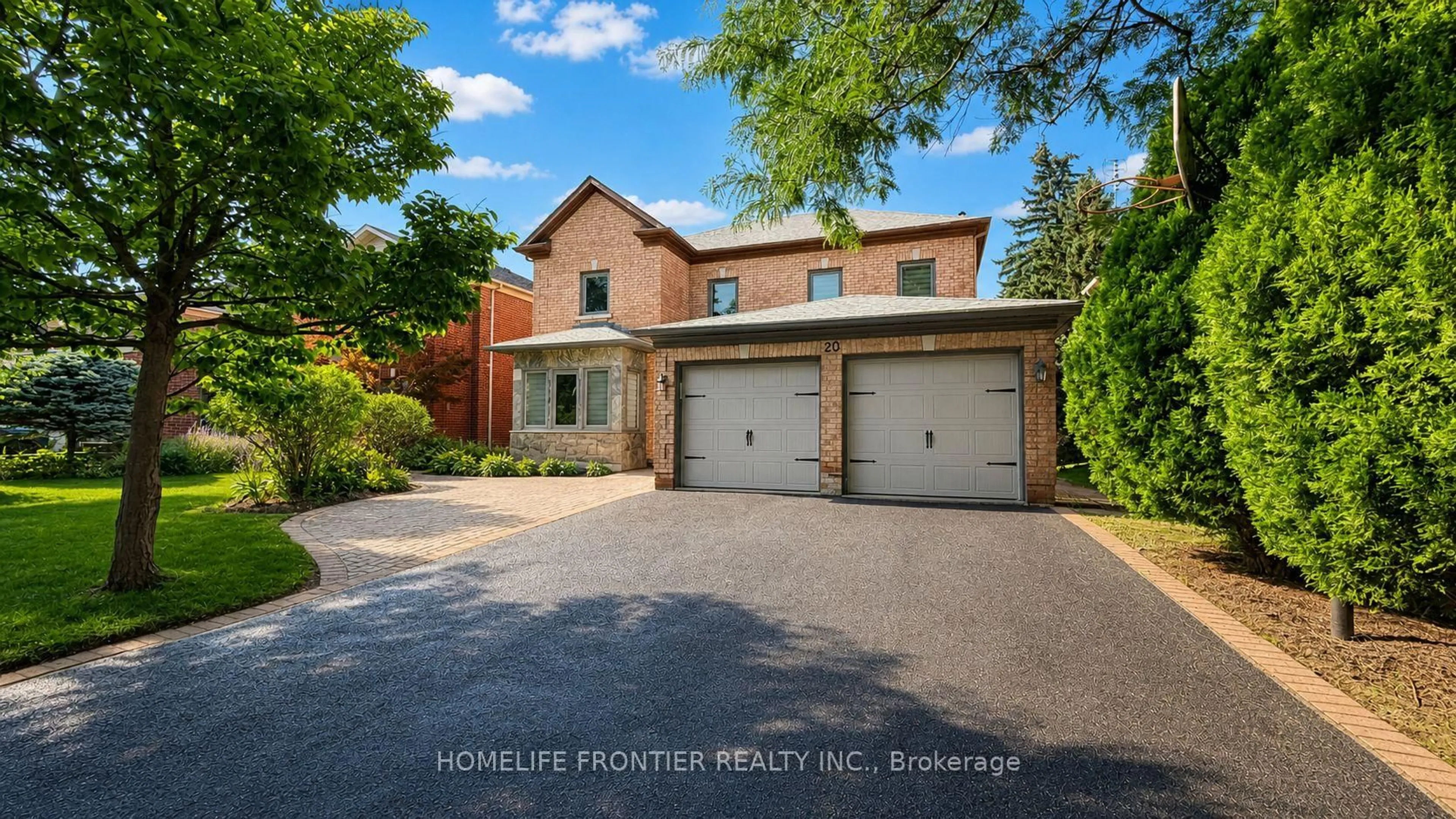 Home with brick exterior material, street for 20 Bridewell Cres, Richmond Hill Ontario L4C 9C4