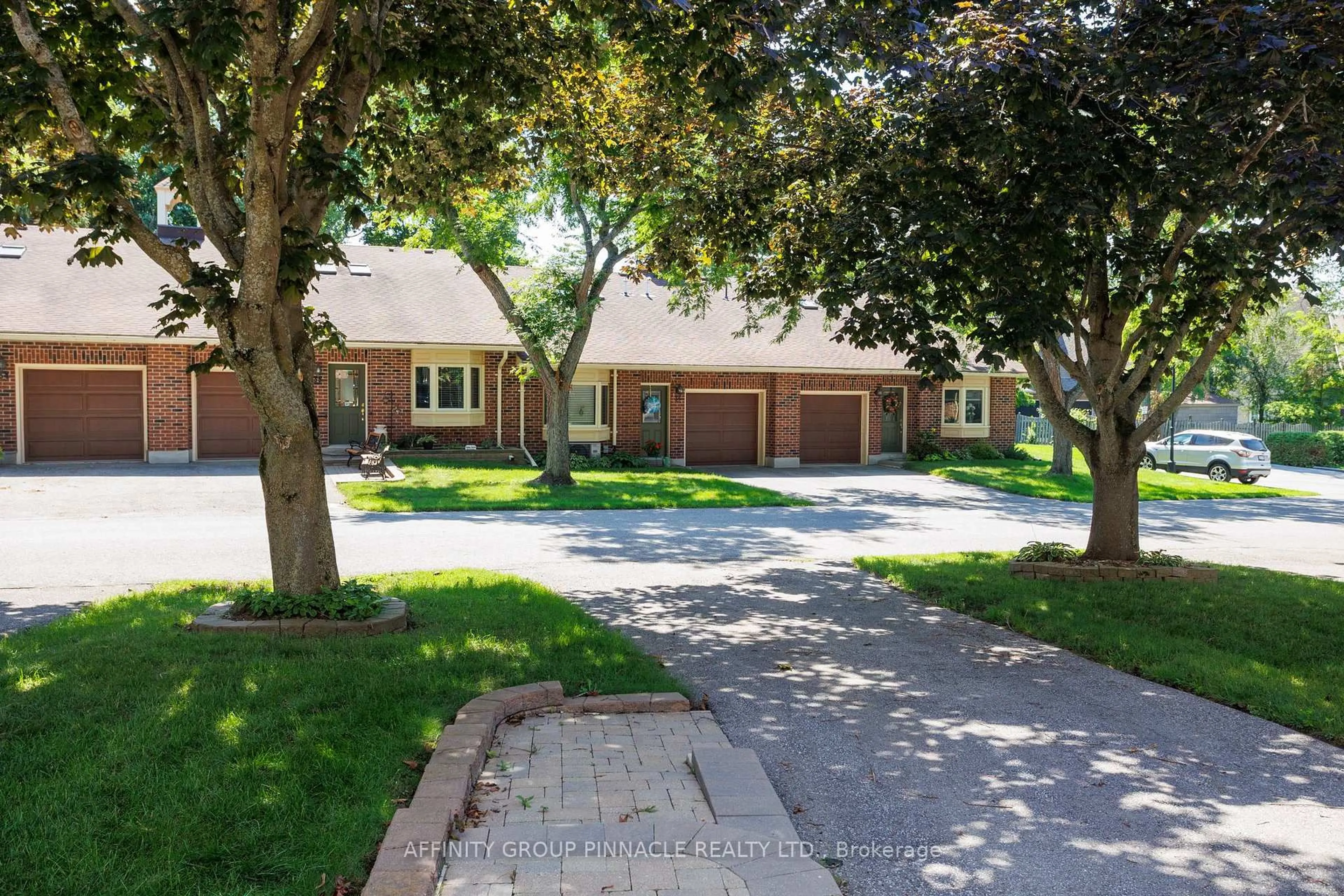 A pic from outside/outdoor area/front of a property/back of a property/a pic from drone, street for B194 Cedar Beach Rd #48, Brock Ontario L0K 1A0