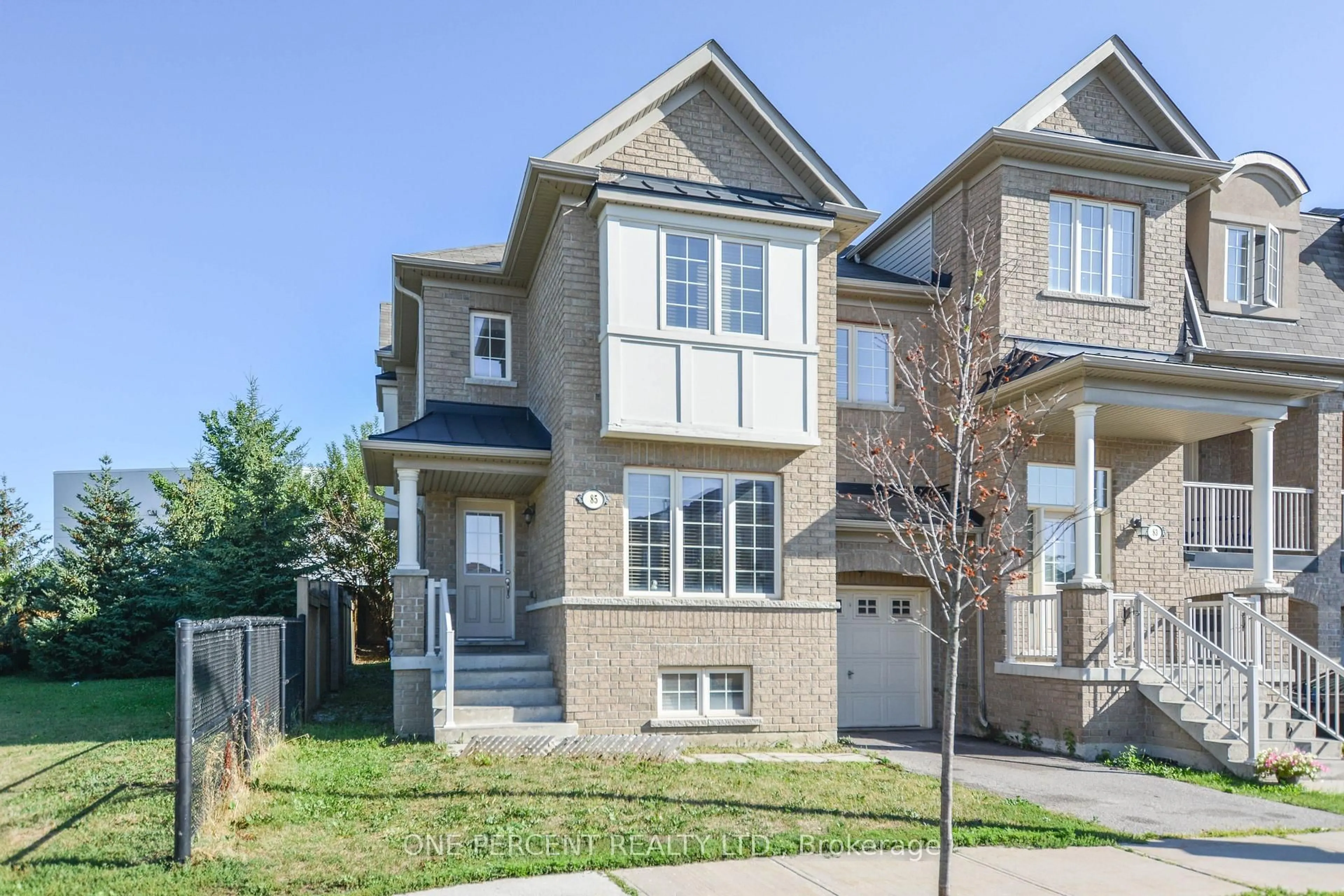Home with brick exterior material, street for 85 Benjamin Hood Cres, Vaughan Ontario L4K 5M7
