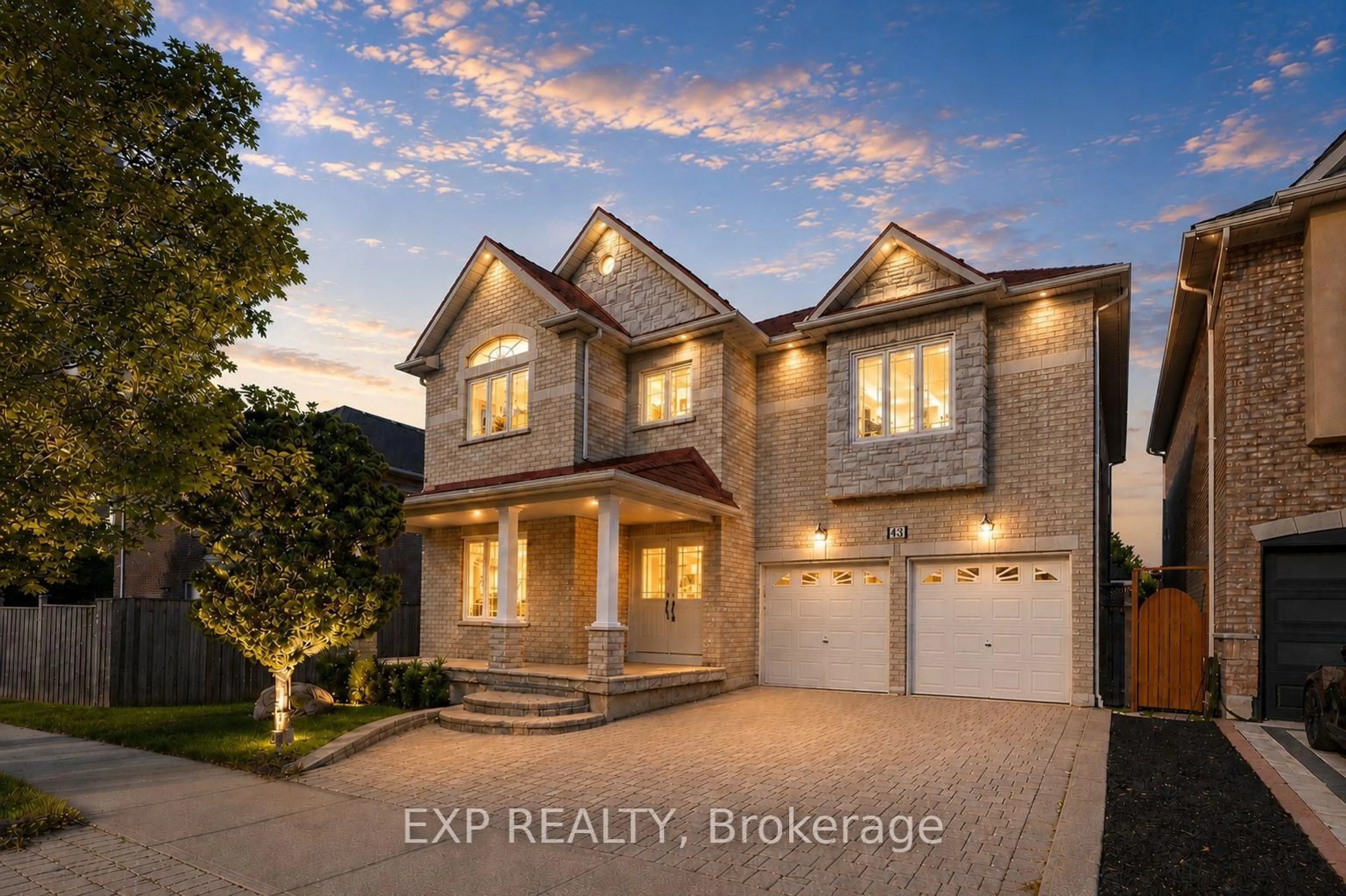Home with brick exterior material, street for 43 Shirley Dr, Richmond Hill Ontario L4S 2J5