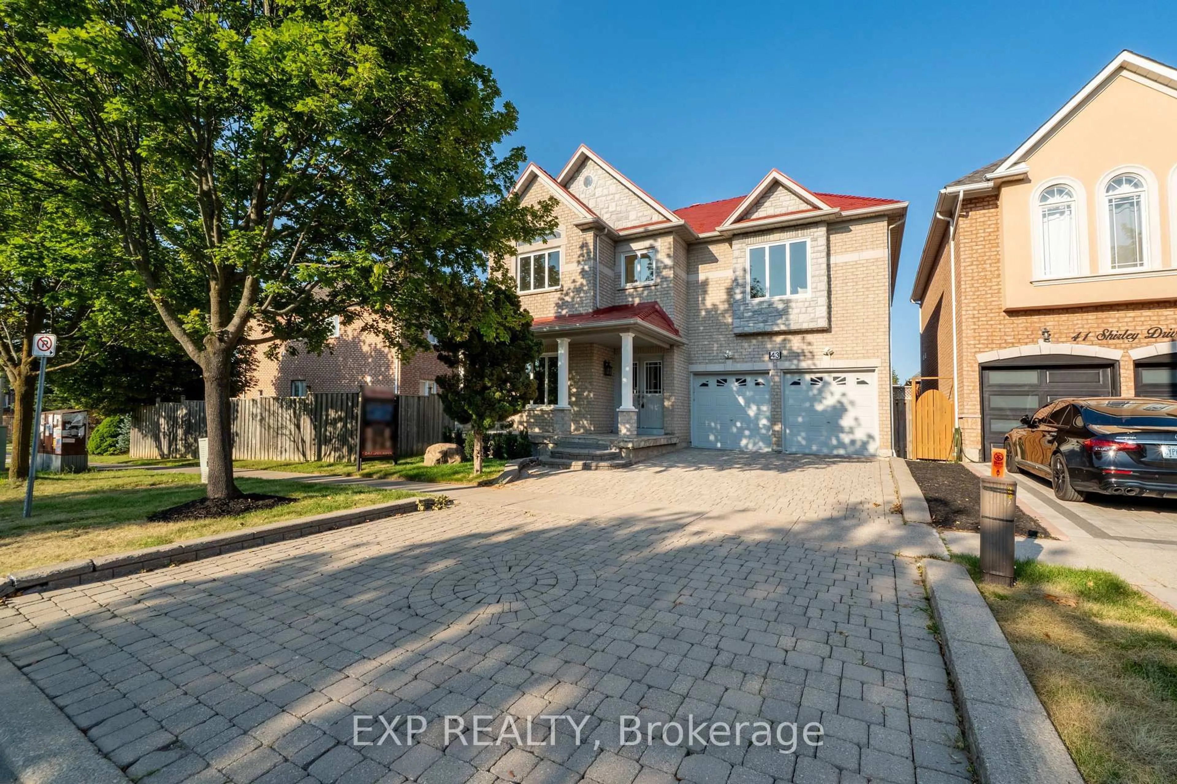 Home with brick exterior material, street for 43 Shirley Dr, Richmond Hill Ontario L4S 2J5