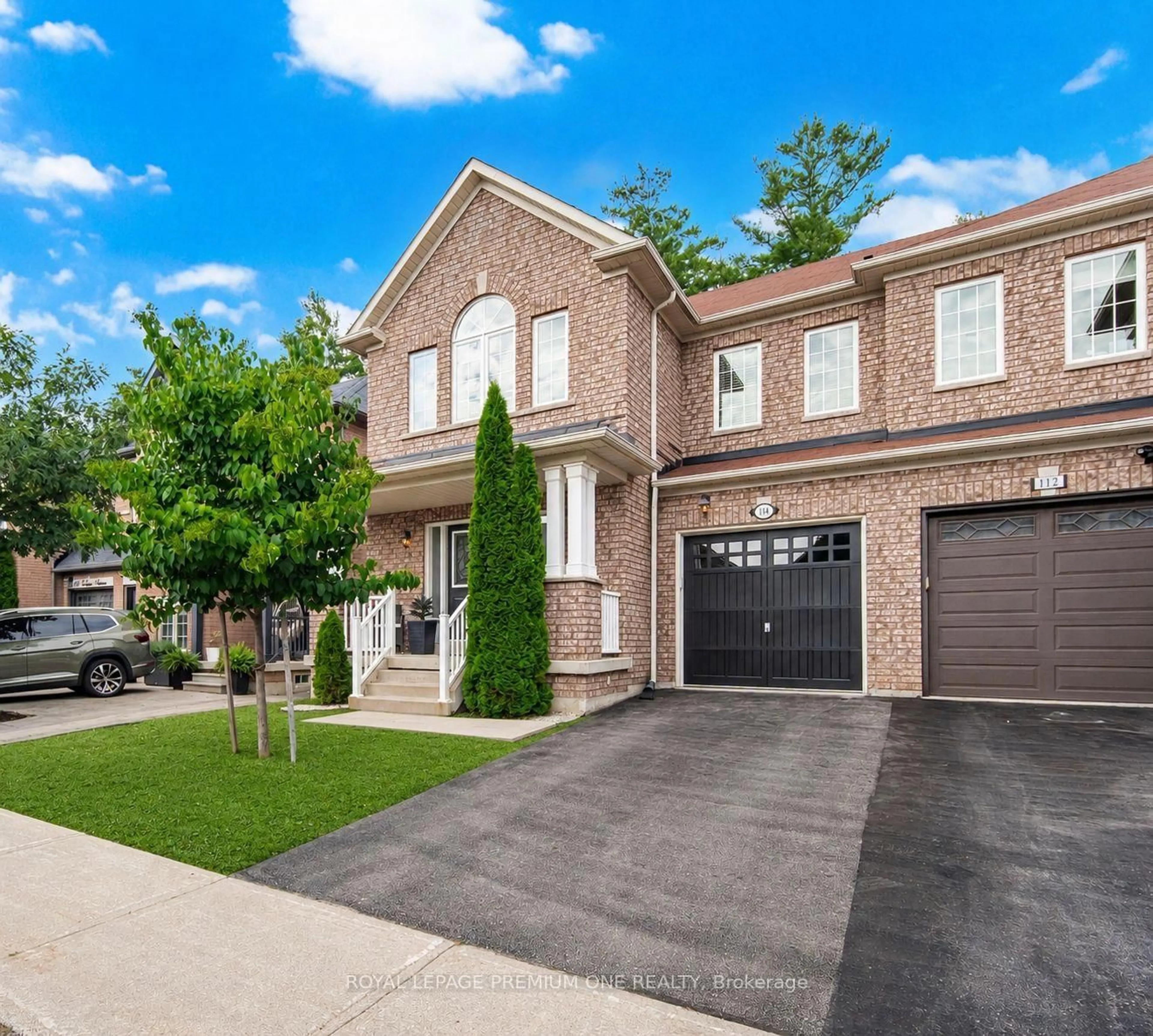Home with brick exterior material, street for 114 Bellini Ave, Vaughan Ontario L4H 0R7