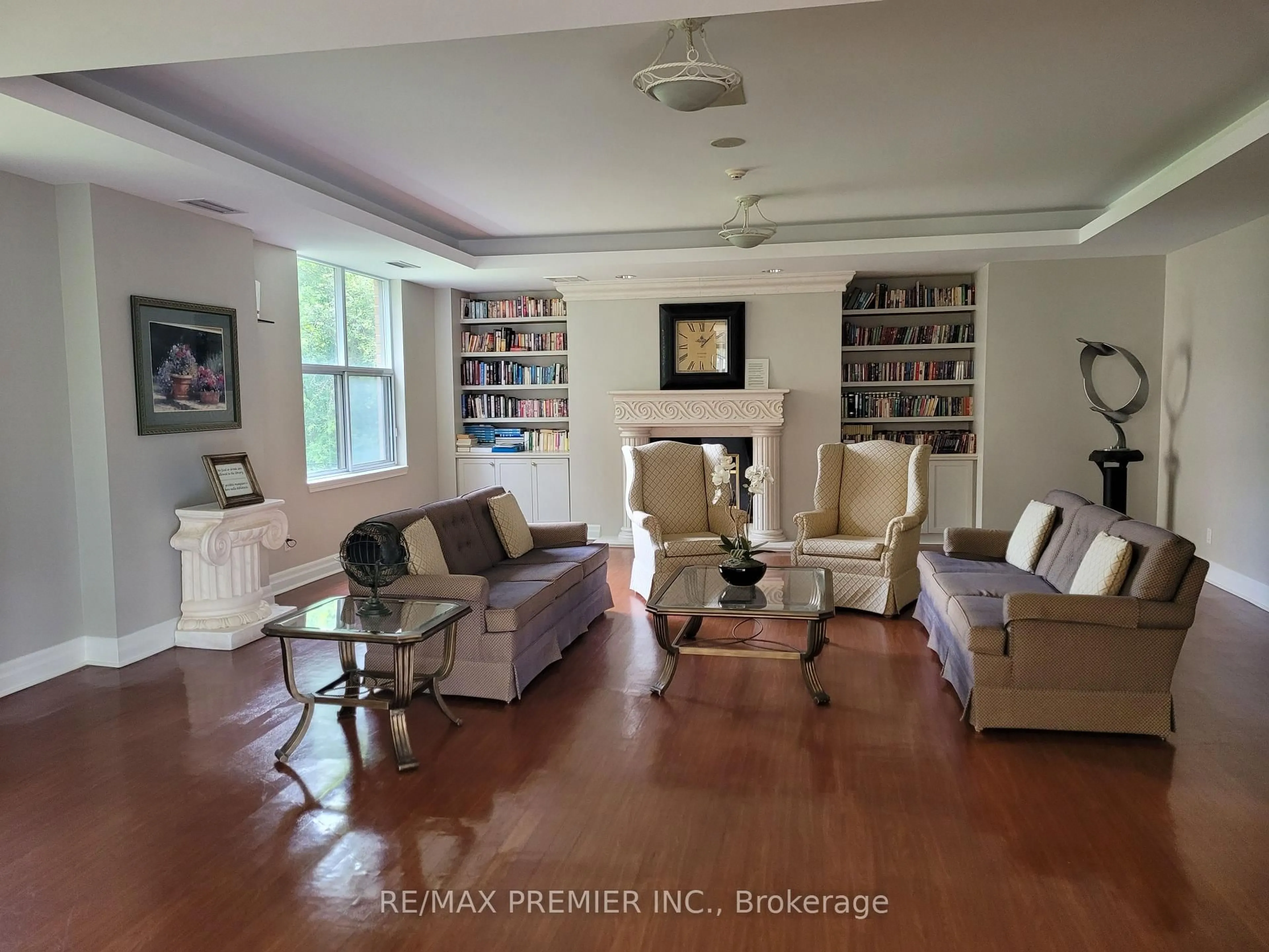 Living room with furniture, unknown for 2506 Rutherford Rd #502, Vaughan Ontario L4K 5N7