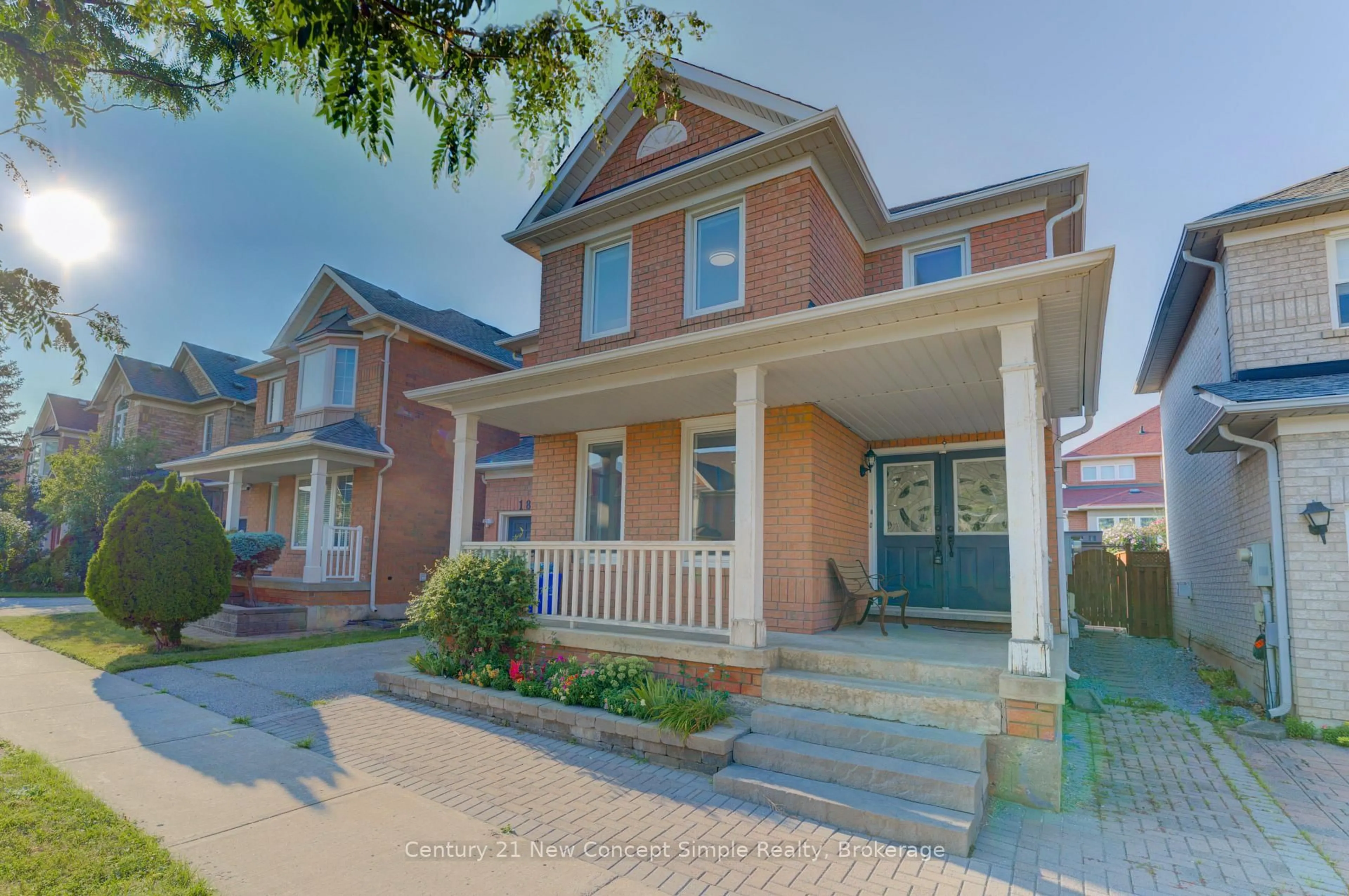Home with brick exterior material, street for 18 Castlemore Ave, Markham Ontario L6C 2B3