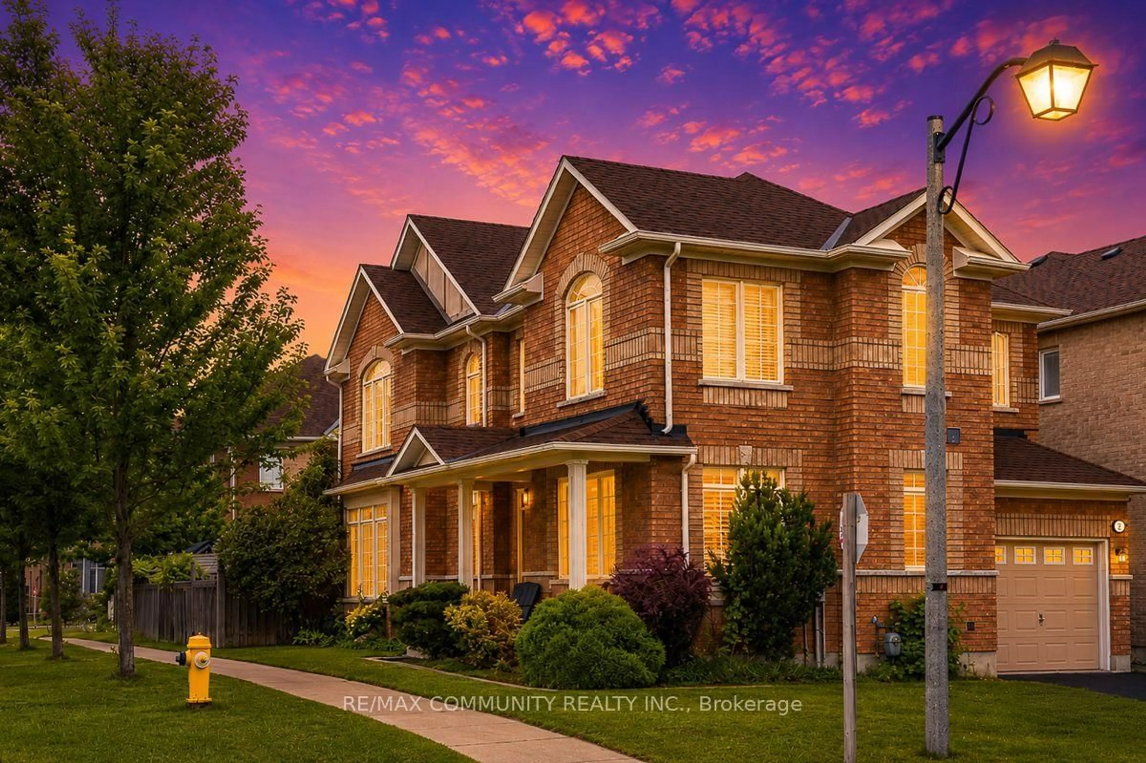 Home with brick exterior material, street for 2 Solace Rd, Markham Ontario L6E 0A3