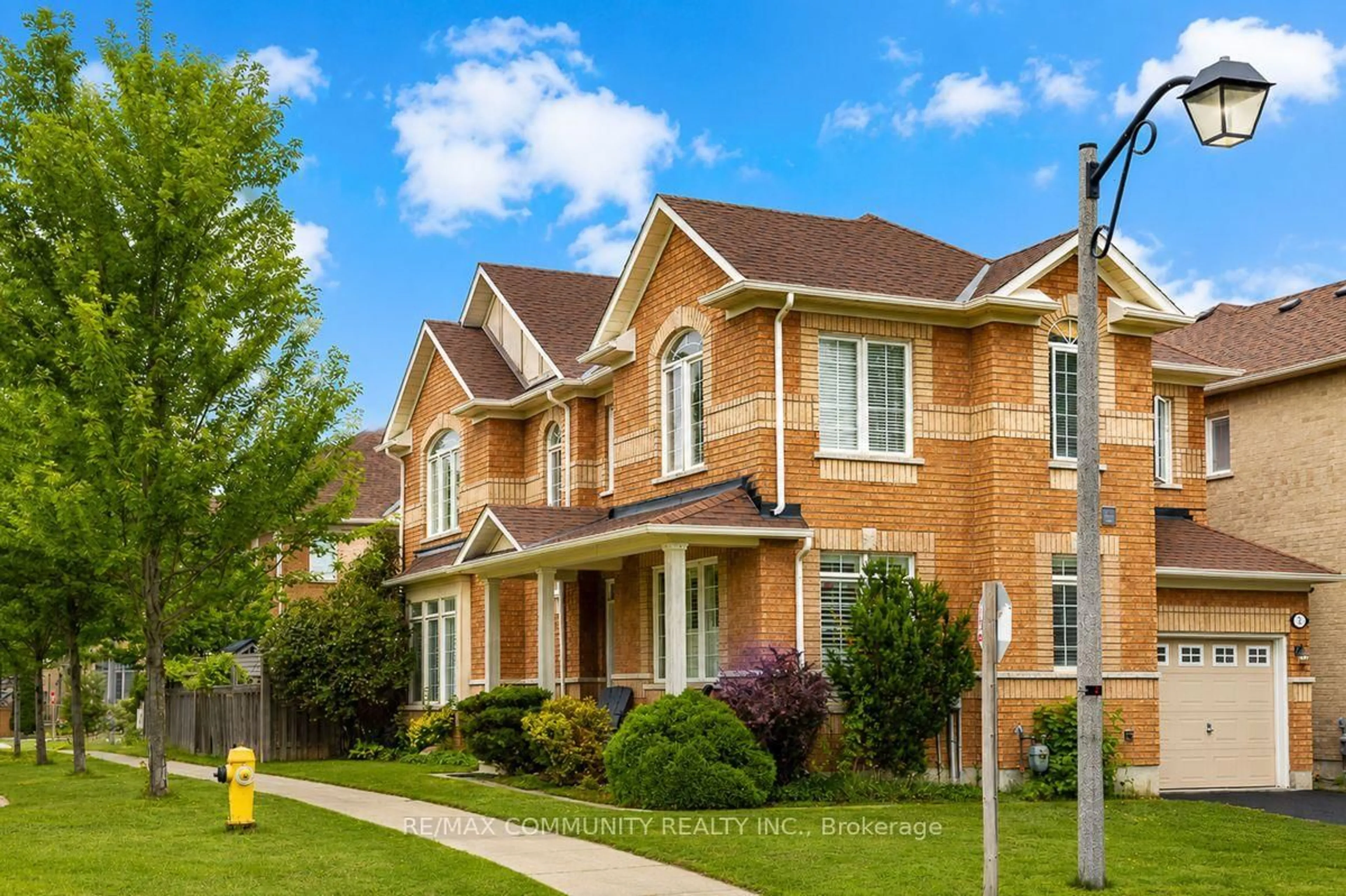 Home with brick exterior material, street for 2 Solace Rd, Markham Ontario L6E 0A3