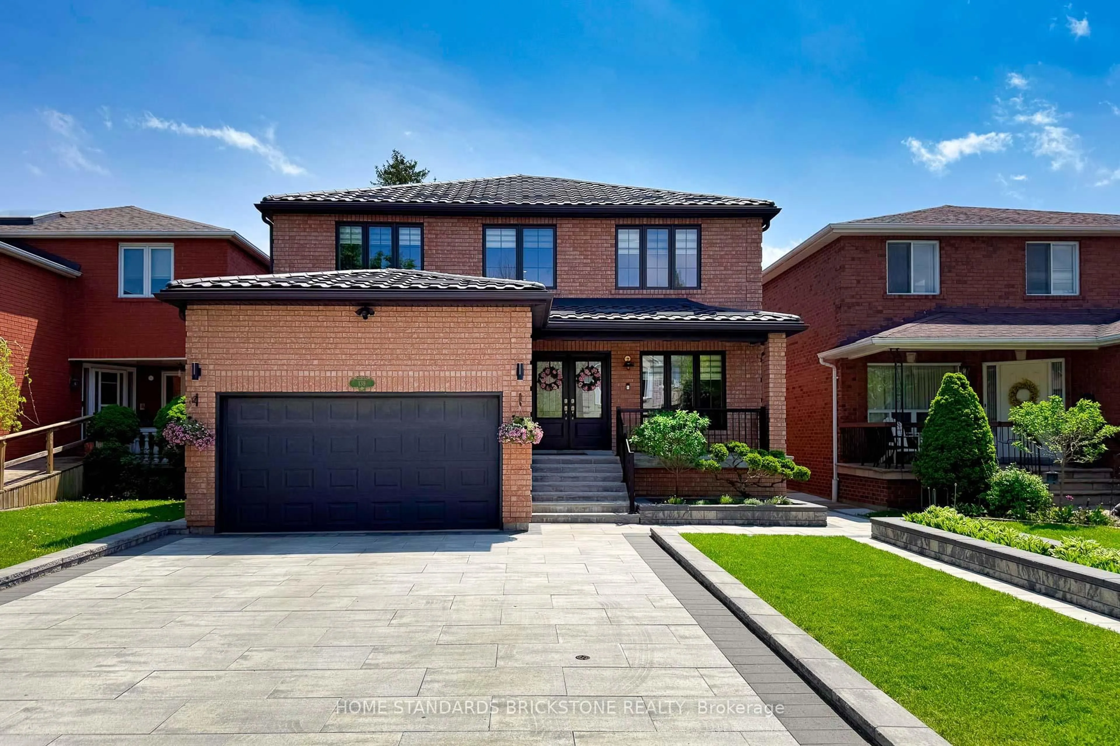 Home with brick exterior material, street for 139 Pinewood Dr, Vaughan Ontario L4J 5P7