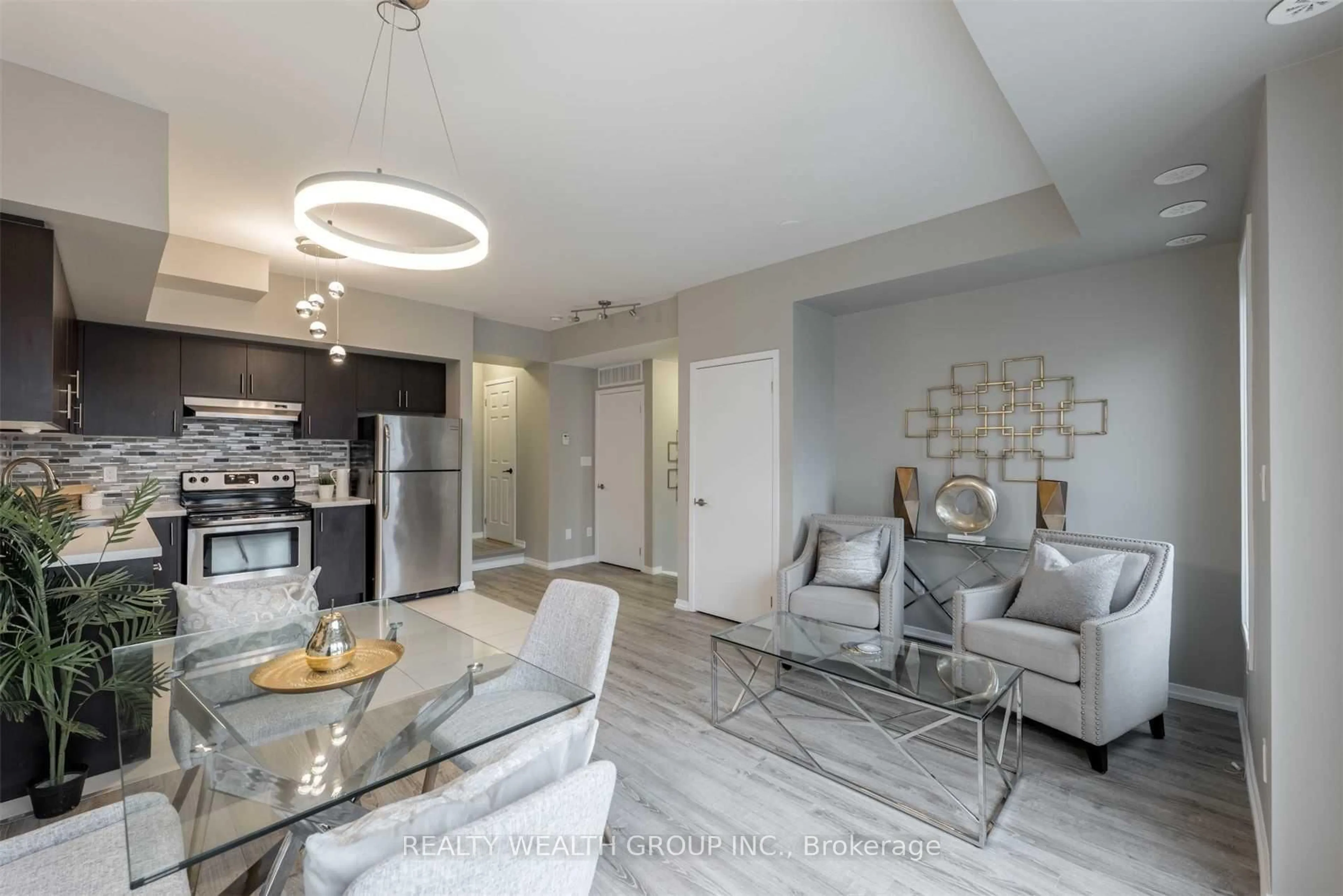 Open concept kitchen, unknown for 26 Bruce St #12, Vaughan Ontario L4L 1J4
