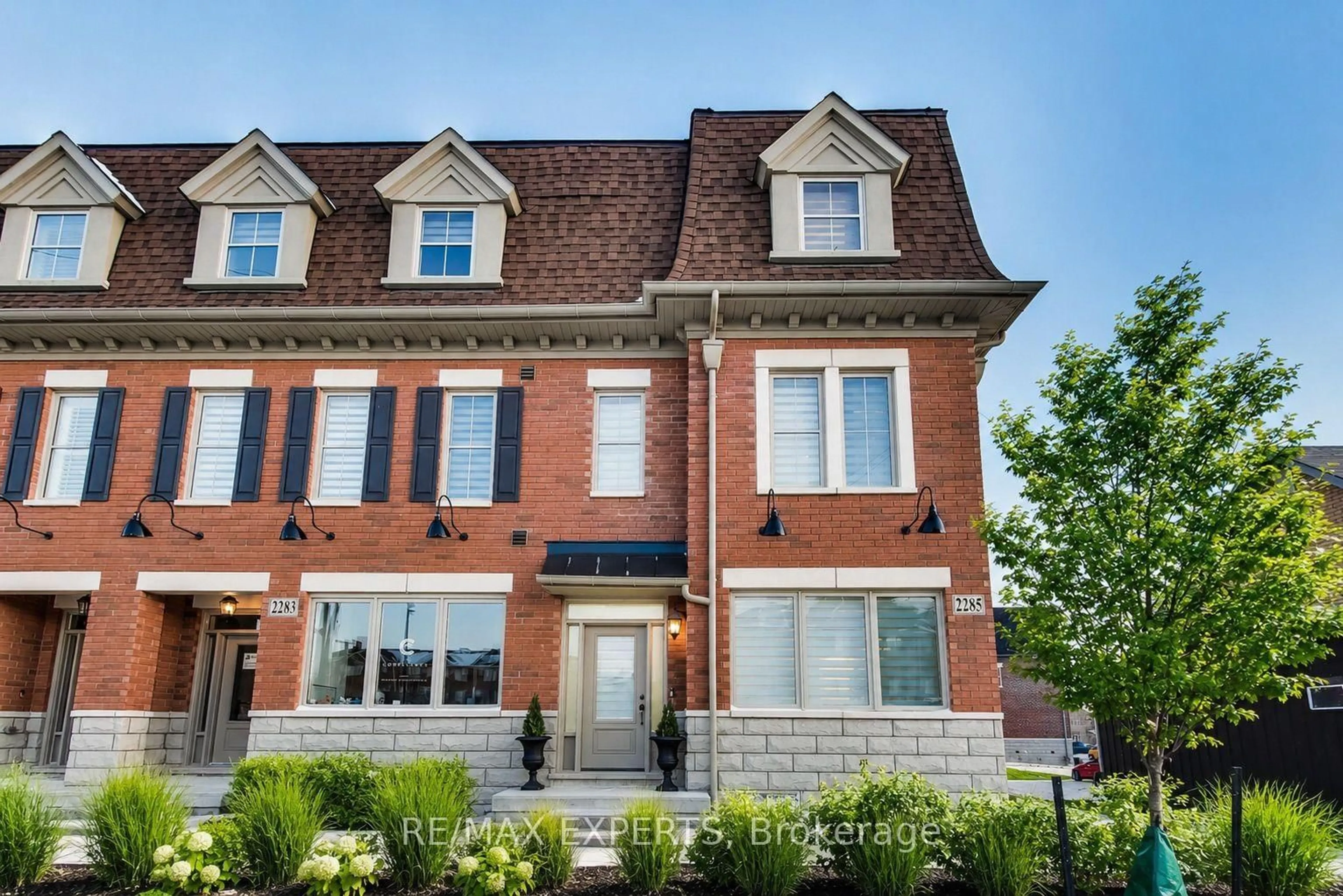 Home with brick exterior material, street for 2285 Major Mackenzie Dr, Vaughan Ontario L6A 5A8