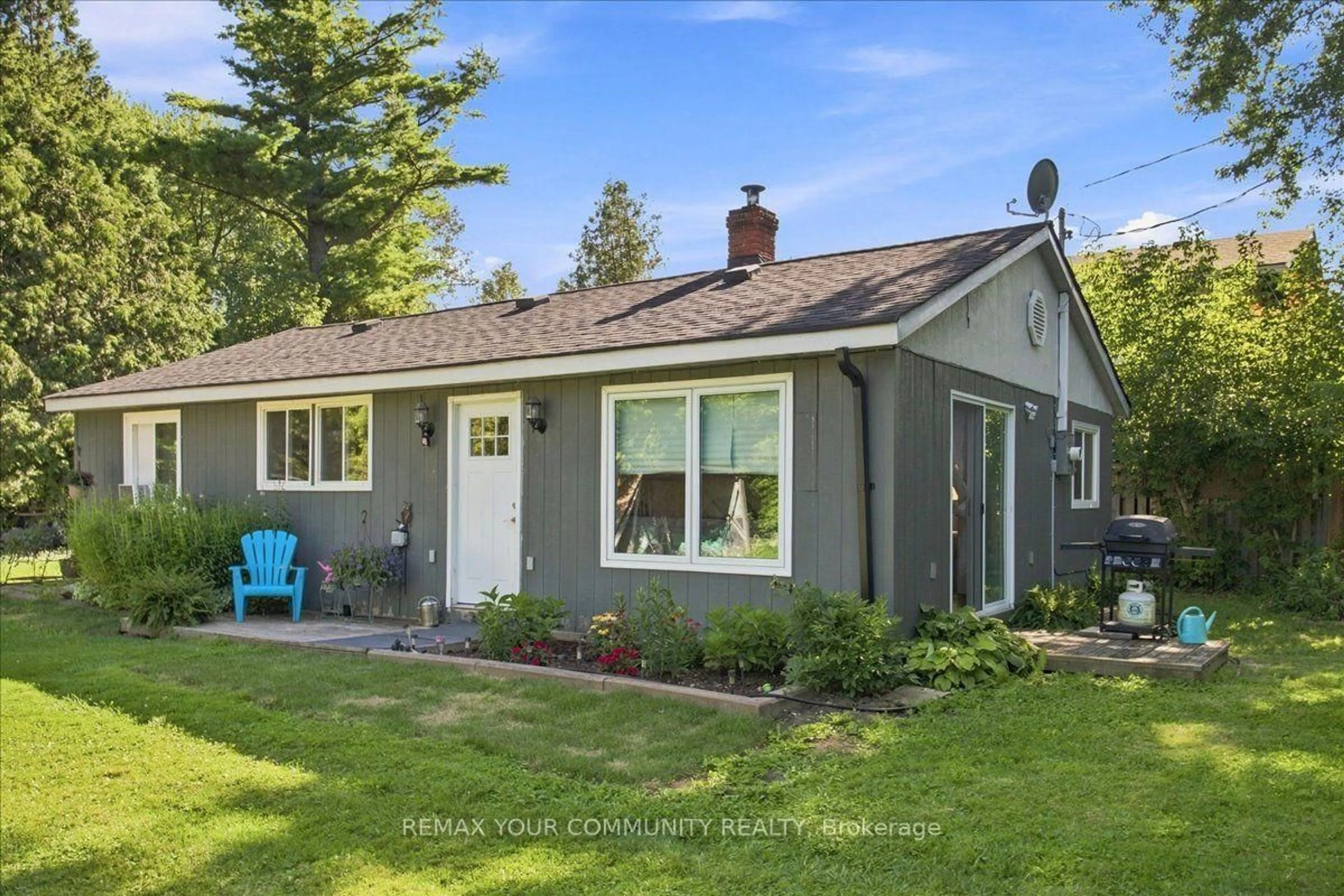 Home with vinyl exterior material, street for 8470 Nottawasaga River Rd, Adjala-Tosorontio Ontario L0G 1L0