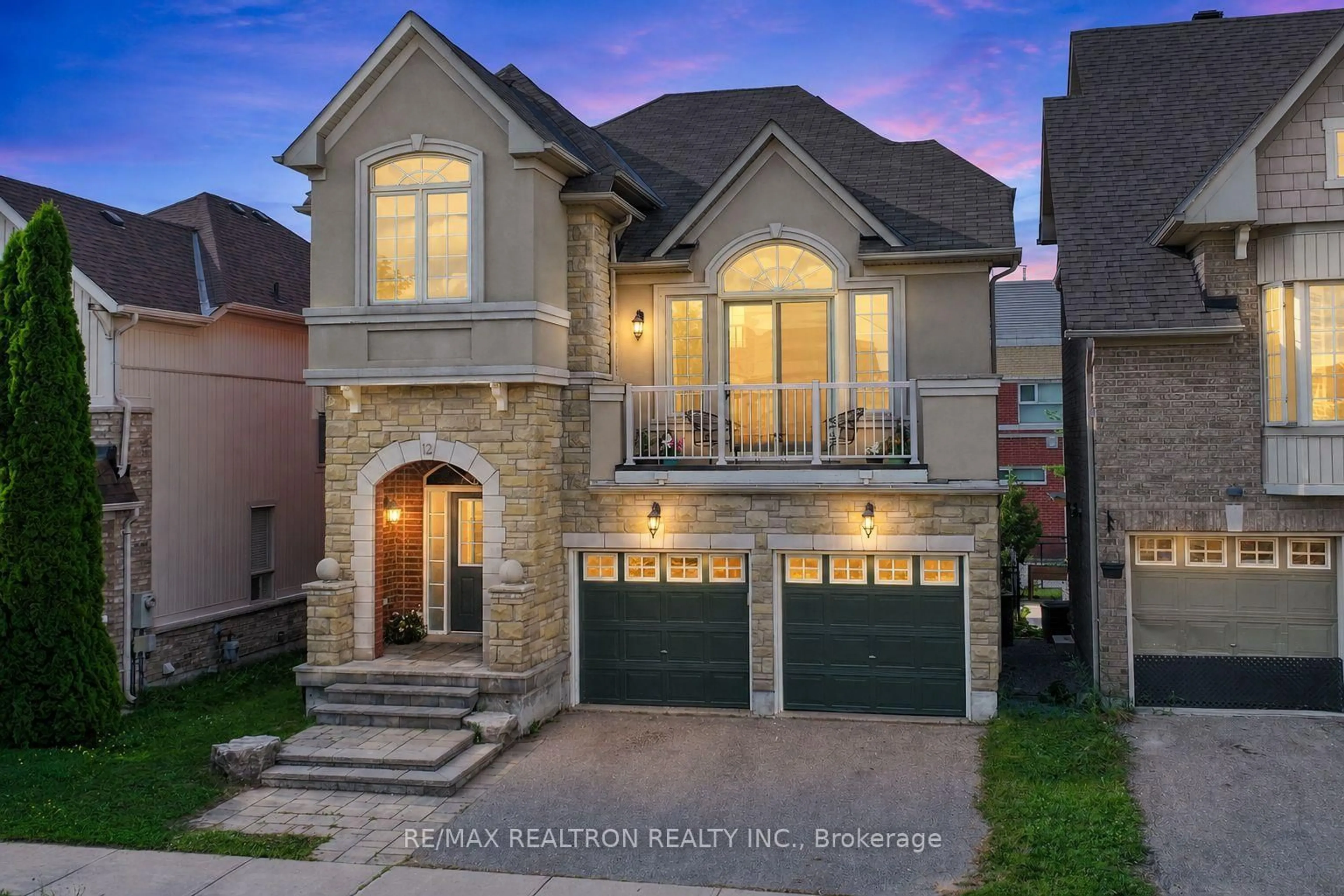 Home with brick exterior material, street for 12 Cozens Dr, Richmond Hill Ontario L4E 4W3