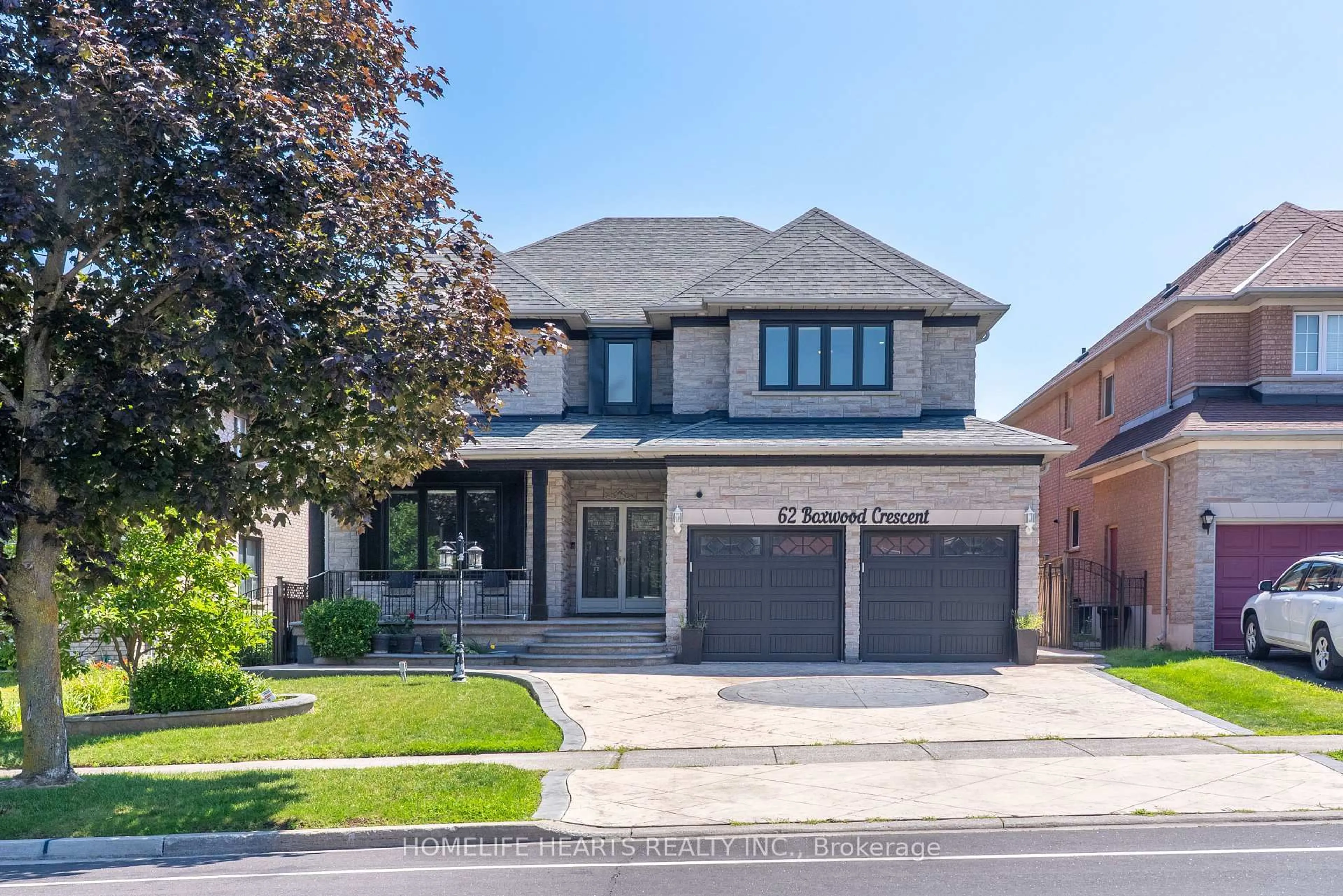 Home with brick exterior material, street for 62 Boxwood Cres, Markham Ontario L3S 3P9