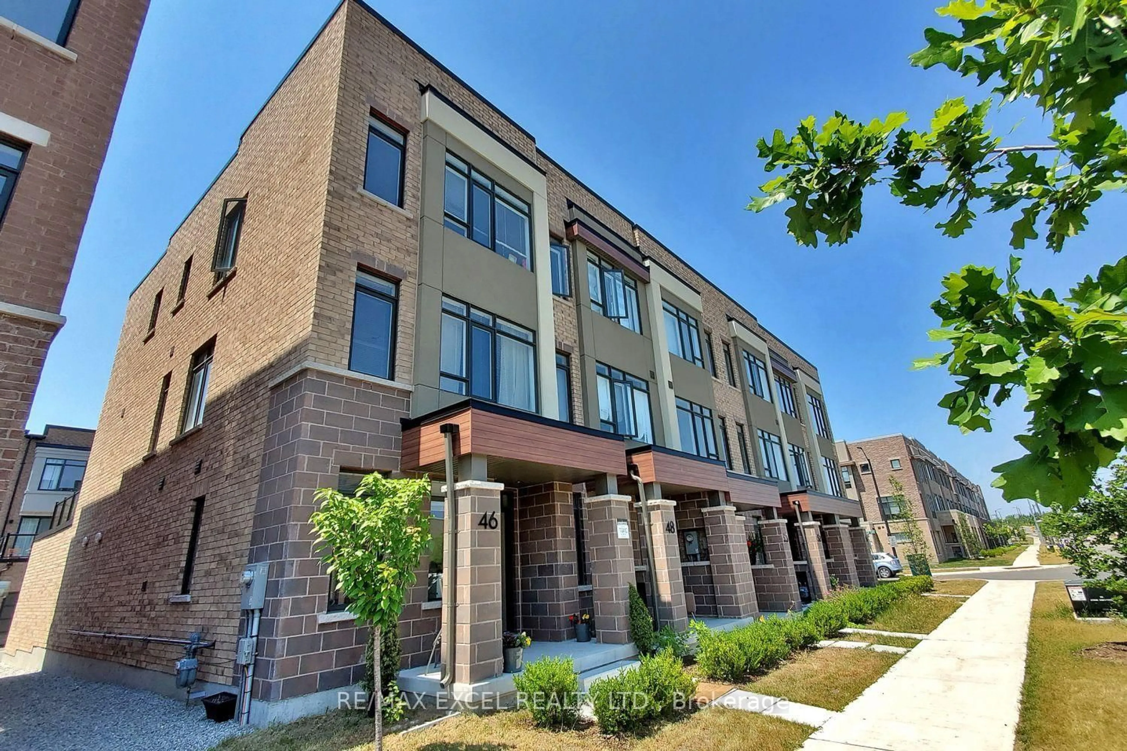 Home with brick exterior material, building for 46 Troon Ave, Vaughan Ontario L6A 4Z2
