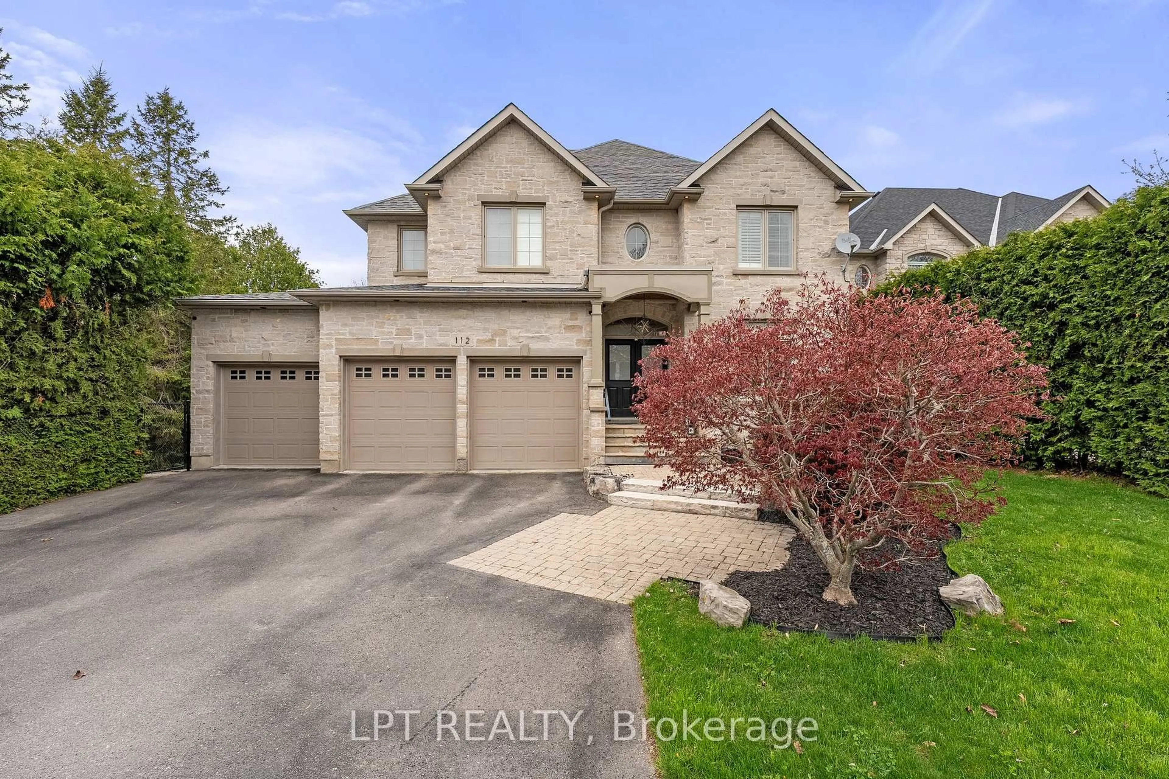 Home with brick exterior material, street for 112 Tyler St, Aurora Ontario L4G 2N3