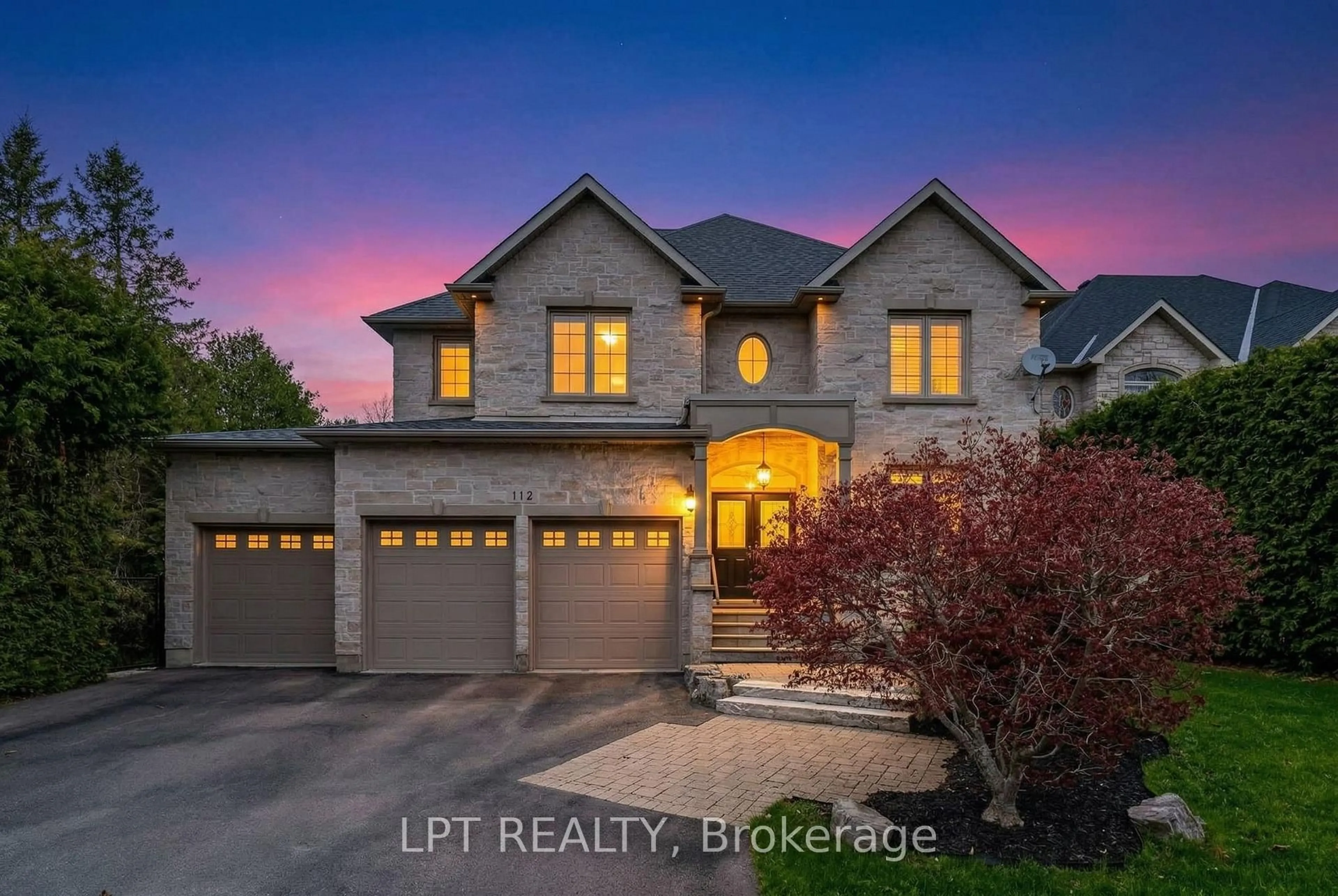 Home with brick exterior material, street for 112 Tyler St, Aurora Ontario L4G 2N3