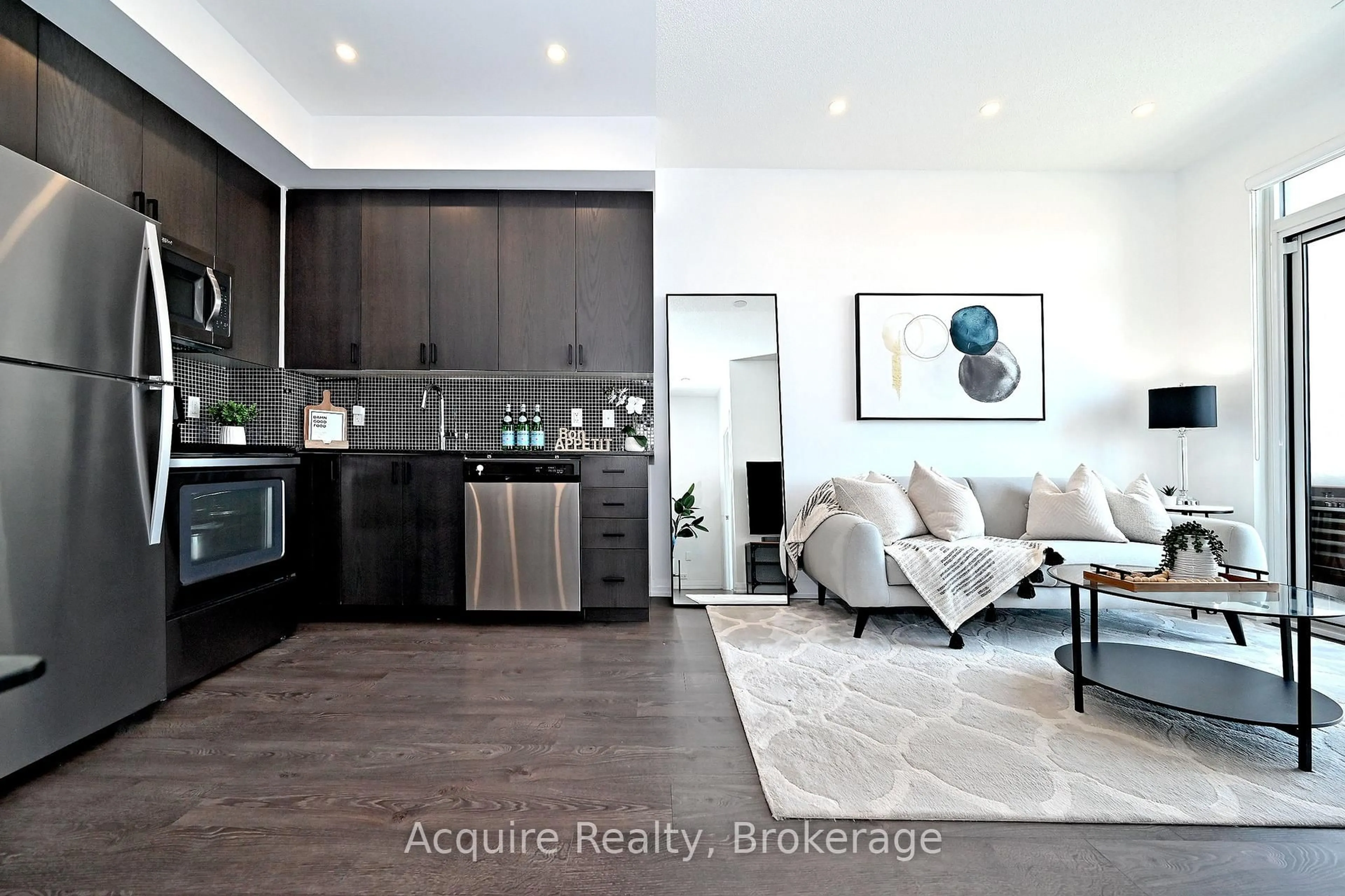 Open concept kitchen, unknown for 9560 Markham Rd #702, Markham Ontario L6E 0T9