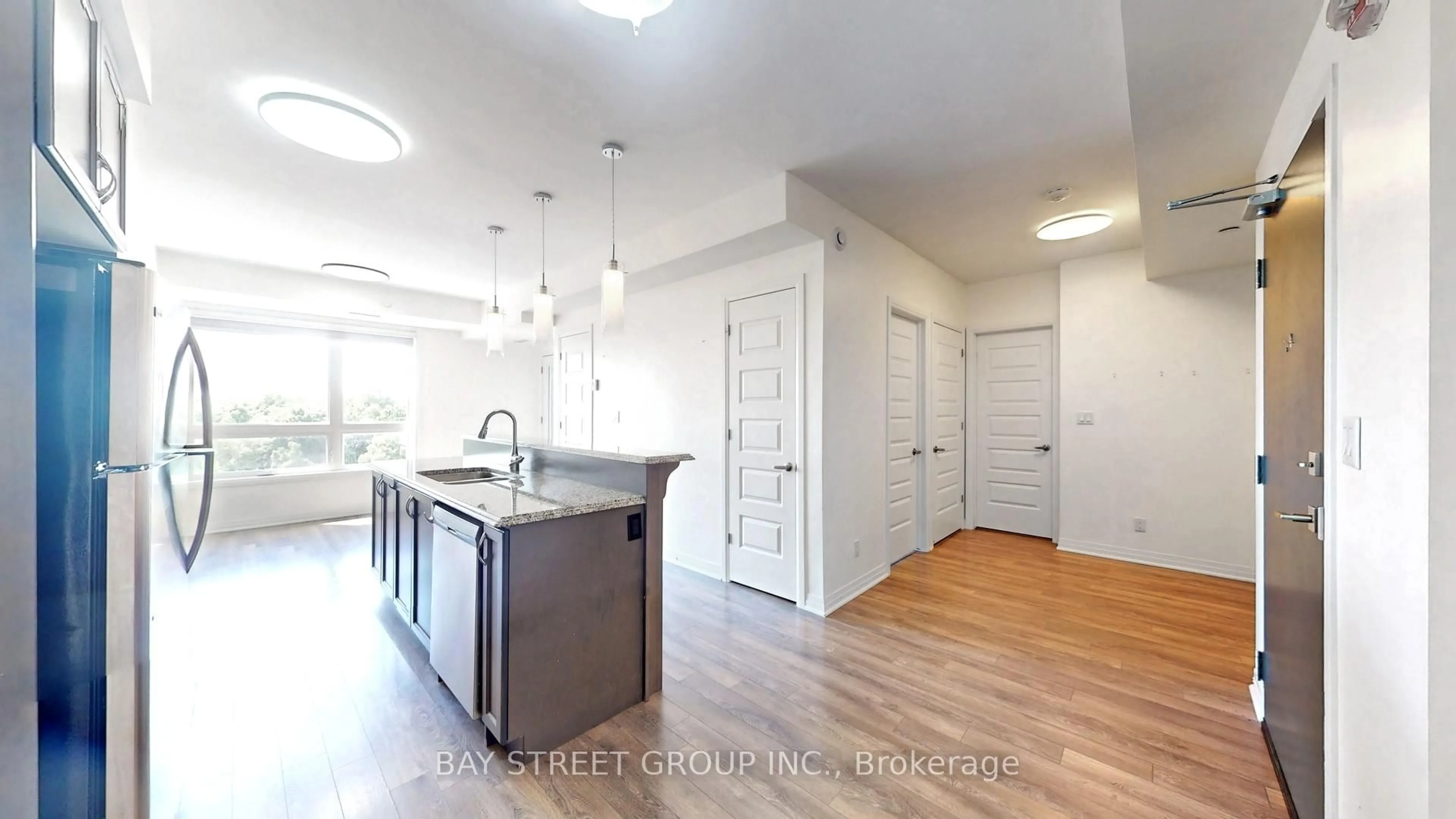 Open concept kitchen, unknown for 2 Adam Sellers St #512, Markham Ontario L6B 1P2