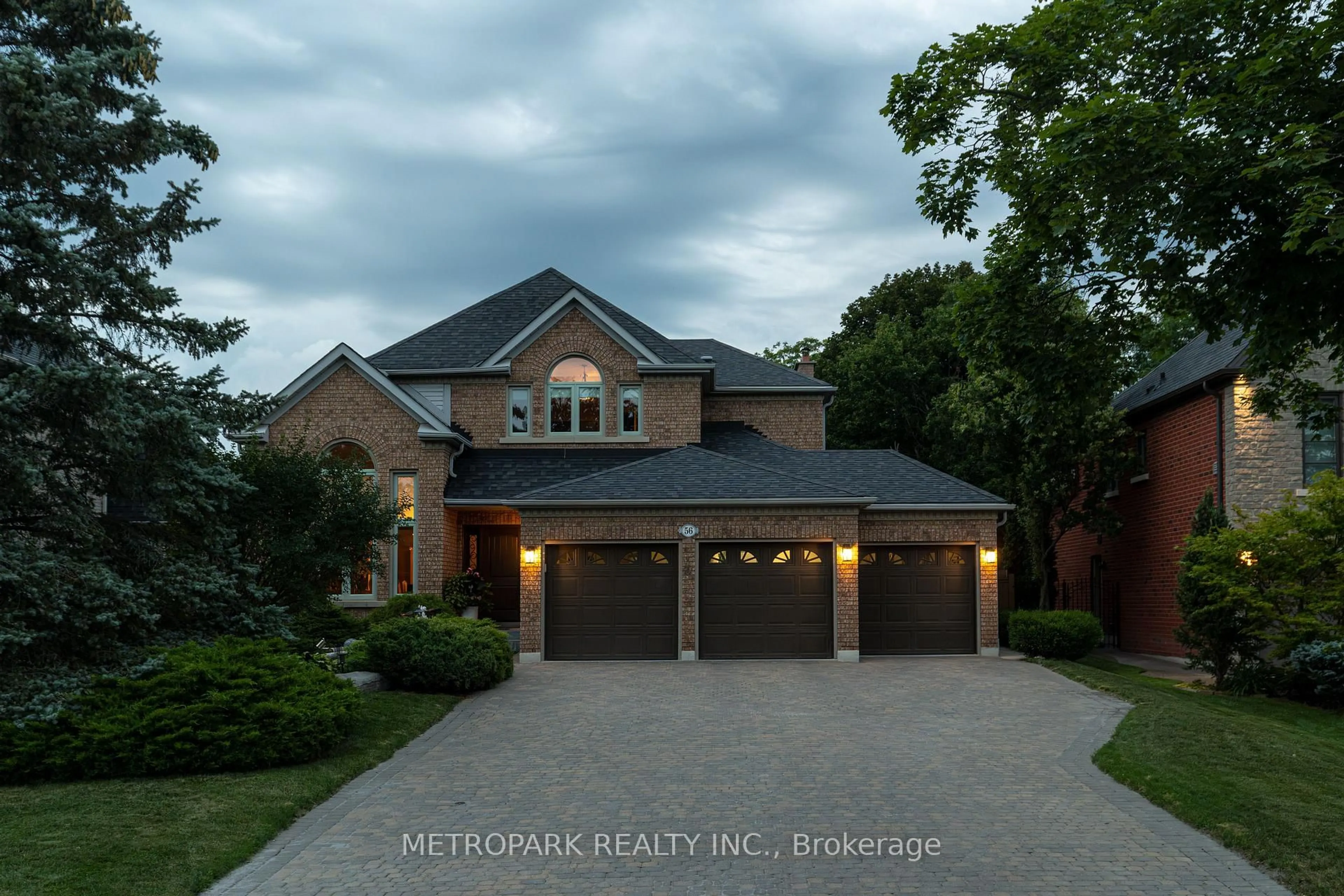 Home with brick exterior material, unknown for 56 Bindertwine Blvd, Vaughan Ontario L0J 1C0