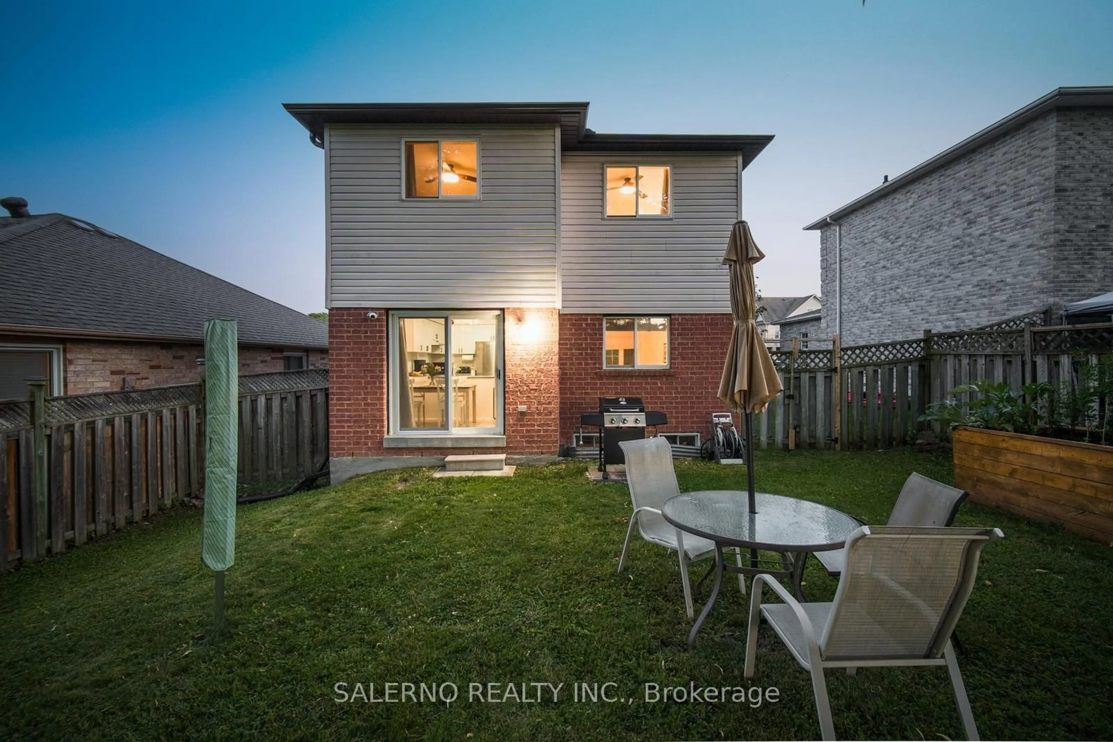 A pic from outside/outdoor area/front of a property/back of a property/a pic from drone, street for 1202 Leslie Dr, Innisfil Ontario L9S 2B1