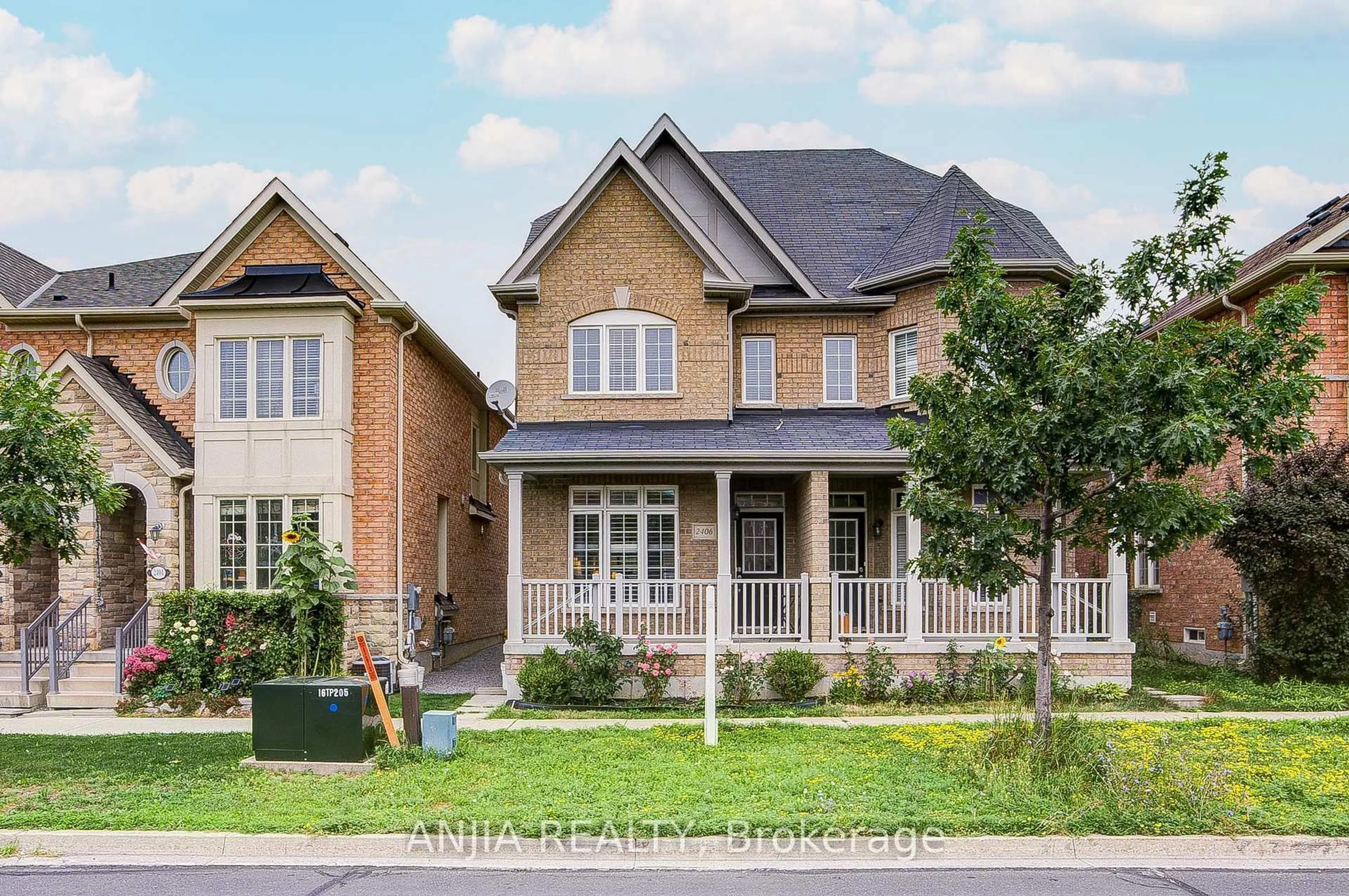 Home with brick exterior material, street for 2406 Bur Oak Ave, Markham Ontario L6E 1K7