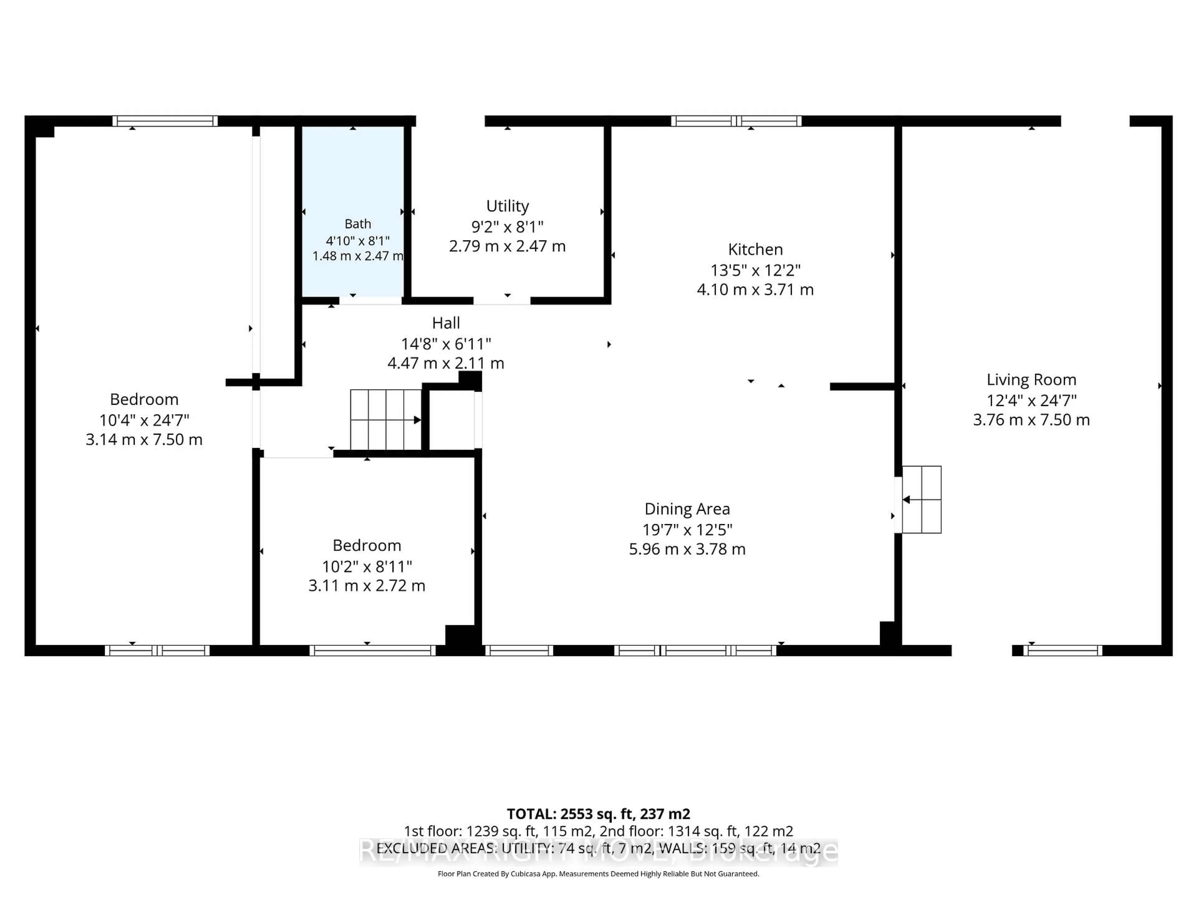 Floor plan for 18 Bushey Ave, Essa Ontario L3W 0L2