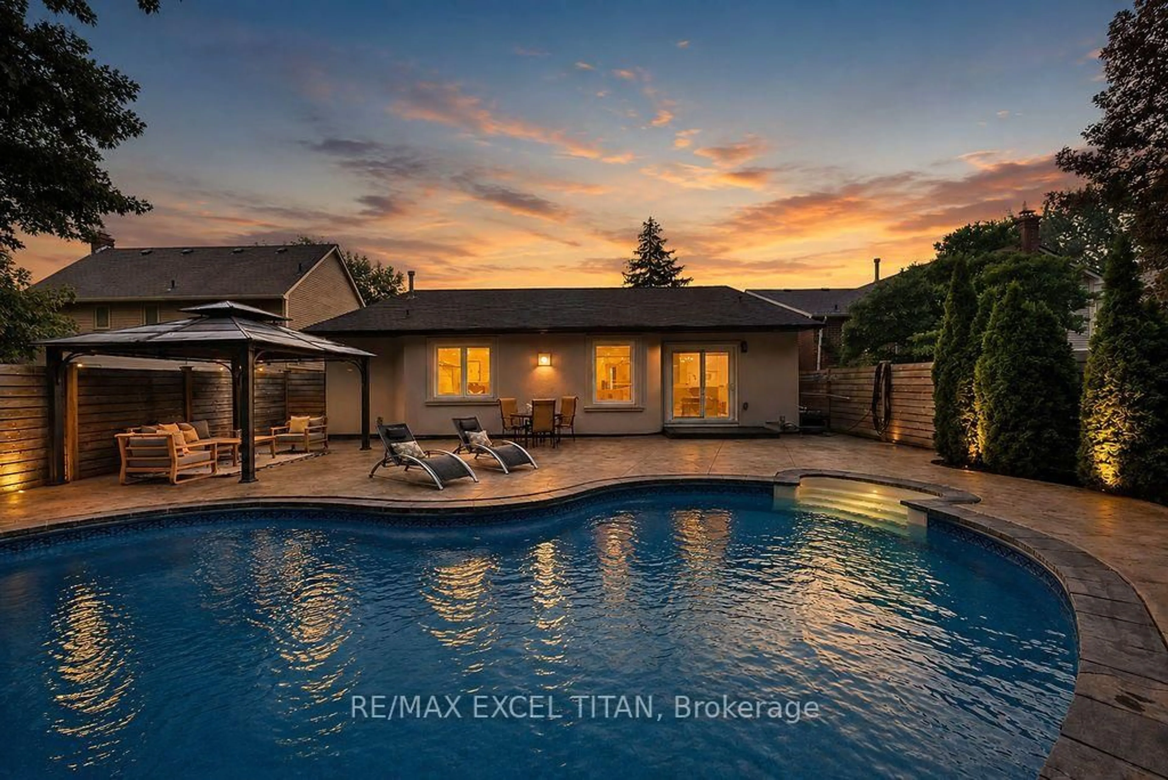 Pool for 258 Glenway Circ, Newmarket Ontario L3Y 7S7
